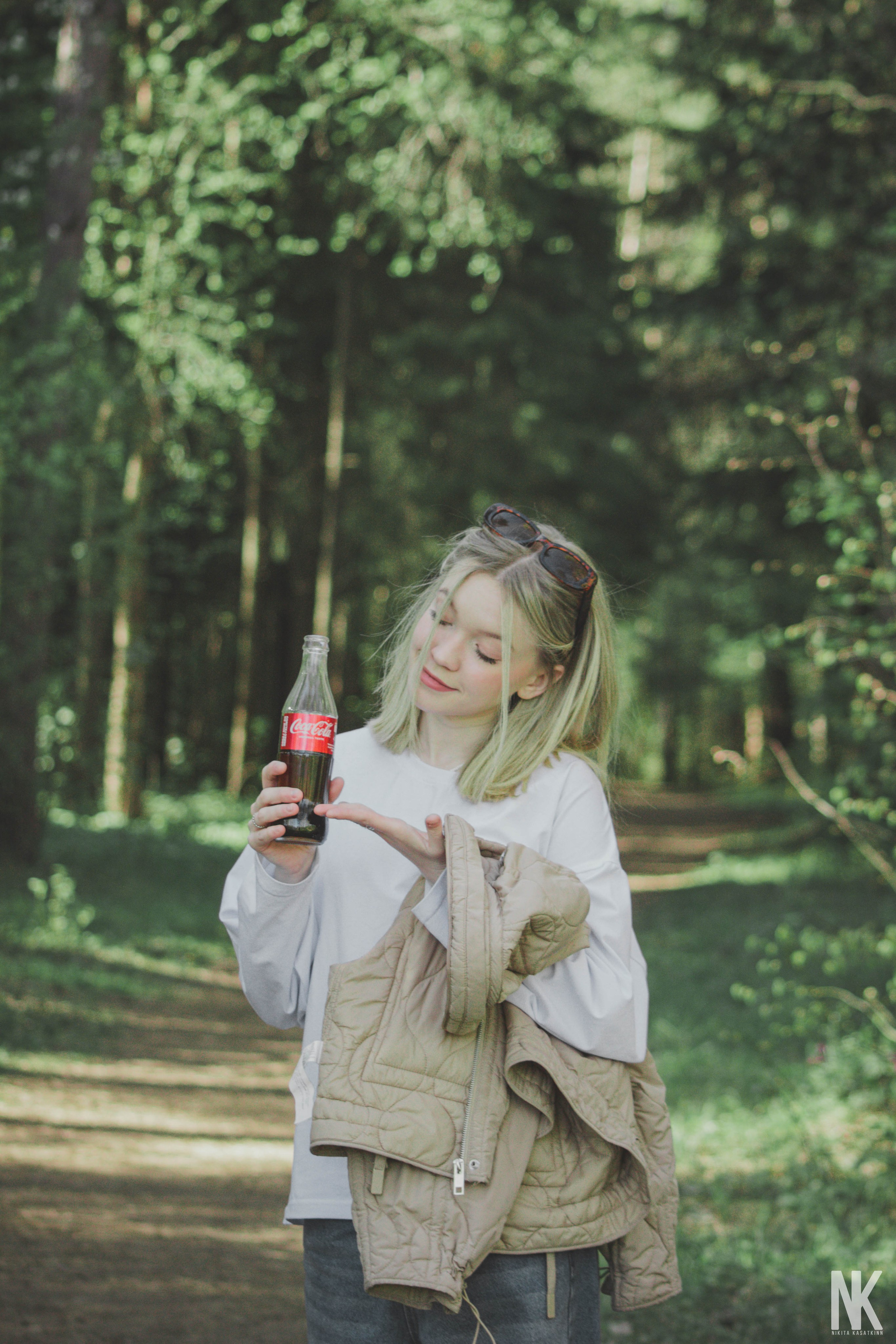 Саша. Фотосессия в лесу. Касаткин Никита. Фотограф