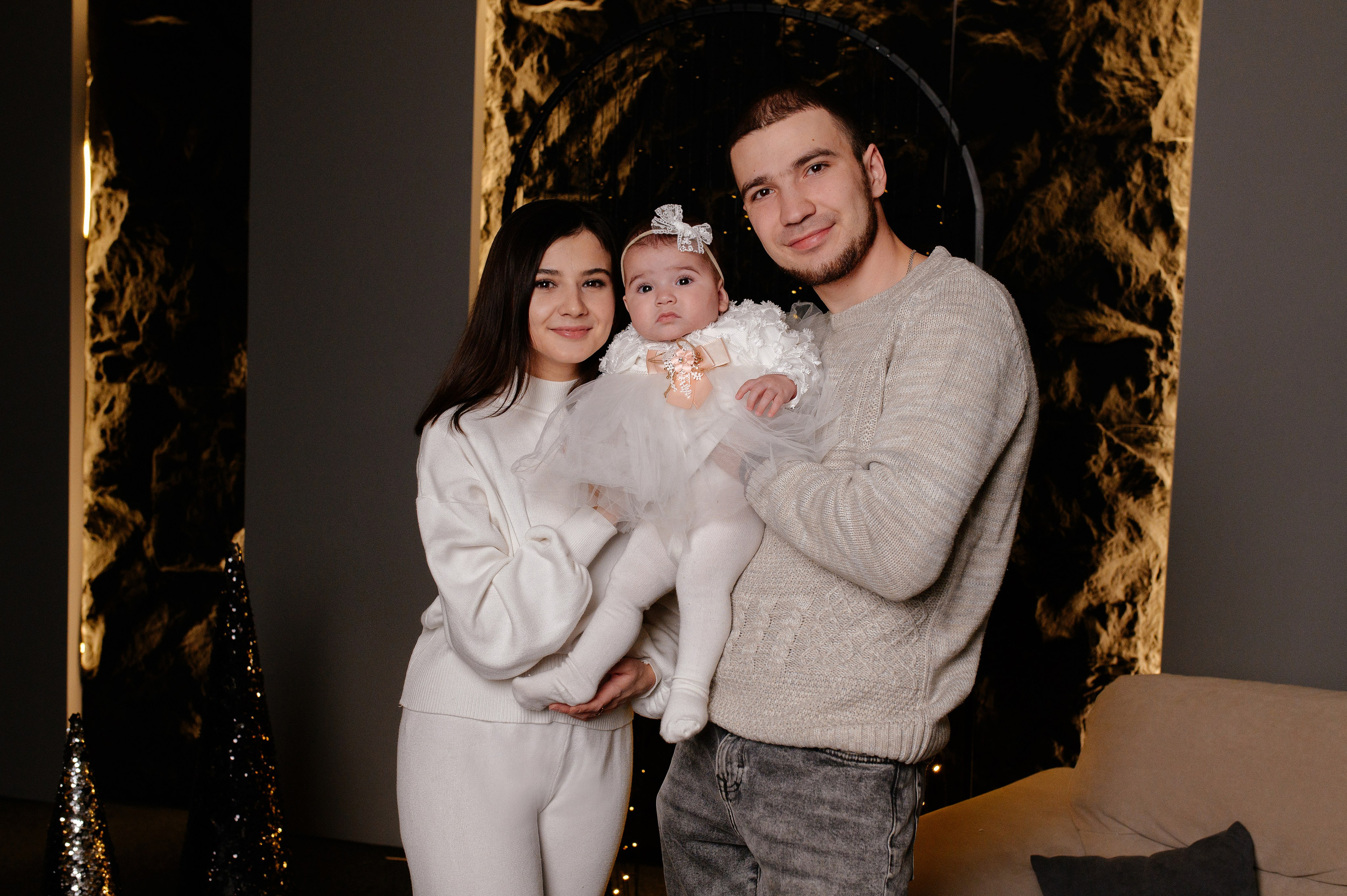 Первая Новогодняя фотосессия. Свадебный фотограф Караганда