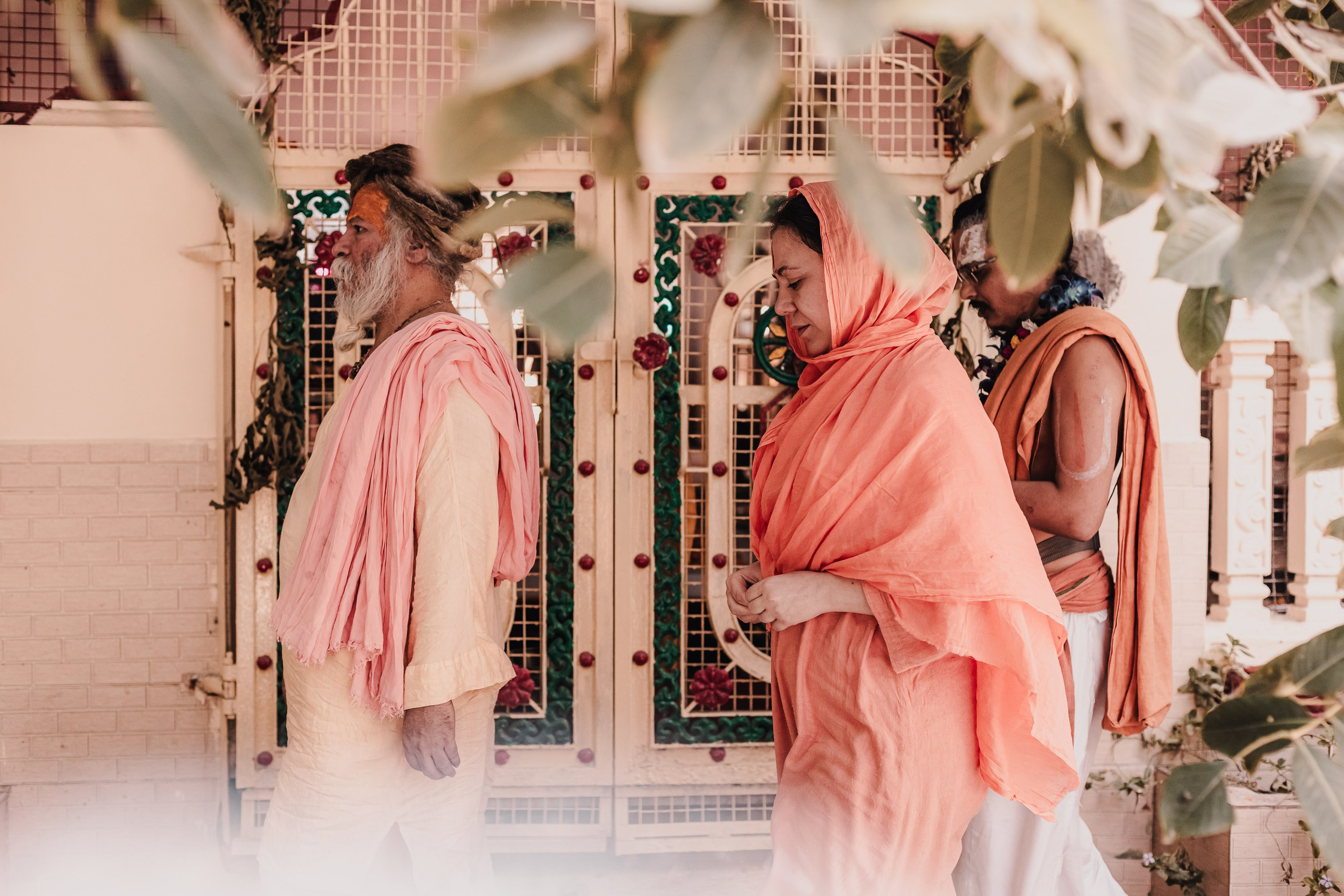 Navaratri yajna at Devraha Baba Ji ashram. Мариам Багдасарян