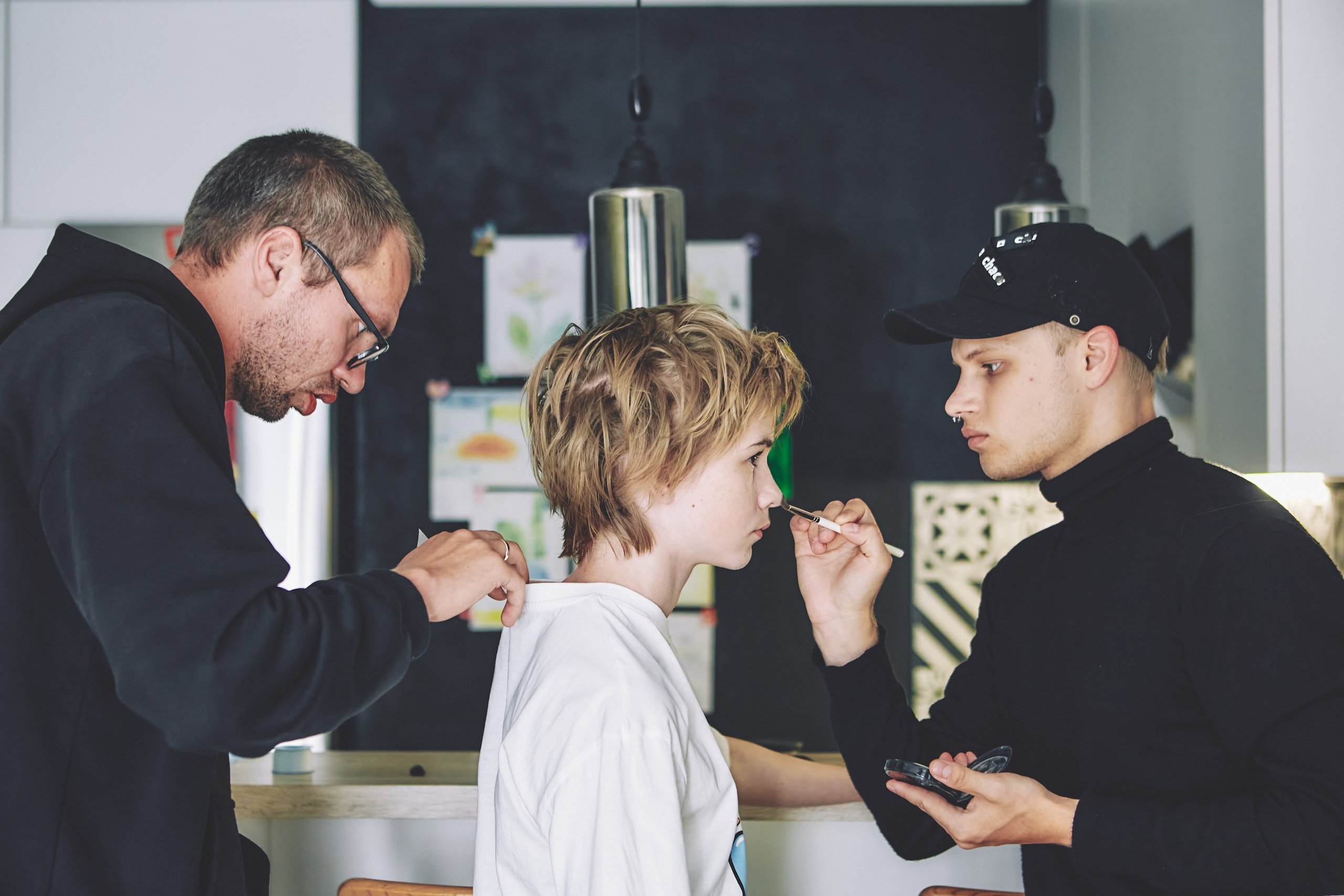 Backstage. Visual artist Konstantin KoT