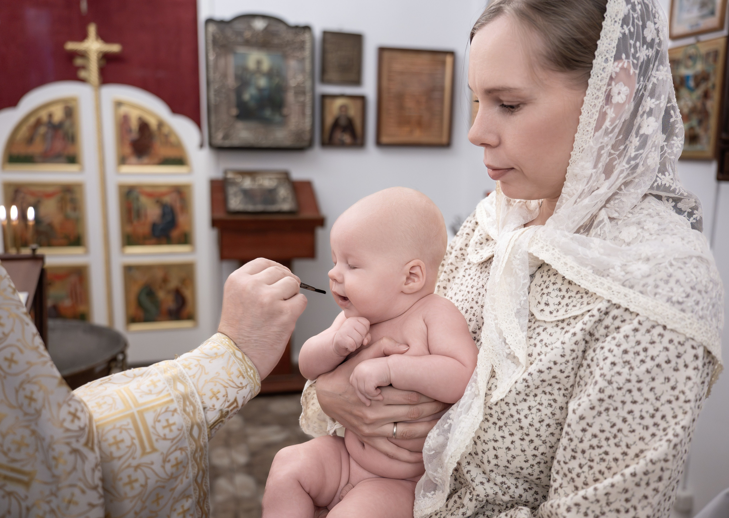 Крещение мл. Максима. Фотограф в Москве