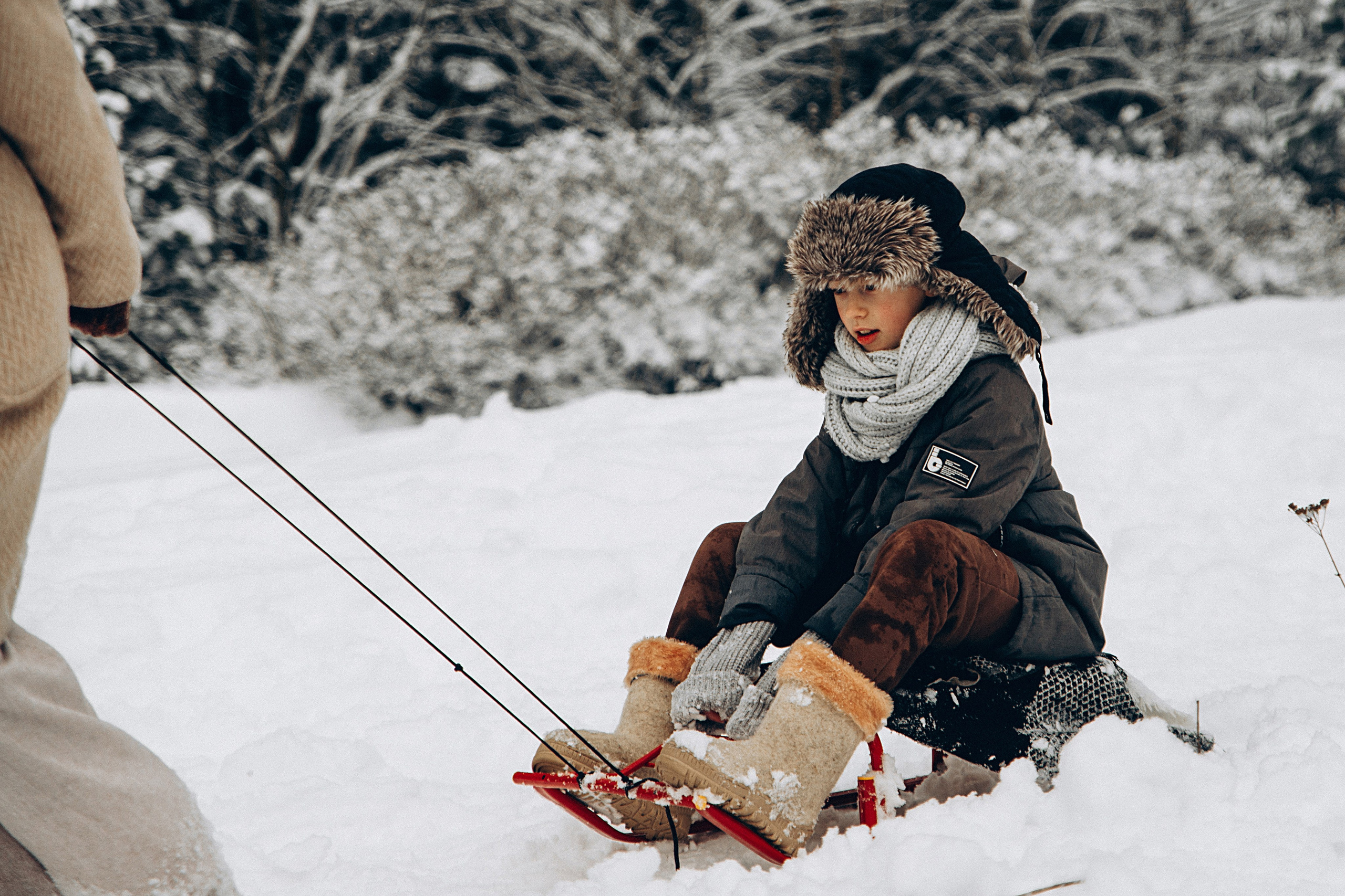 Зимние радости. Репортажный и детский фотограф в Минске