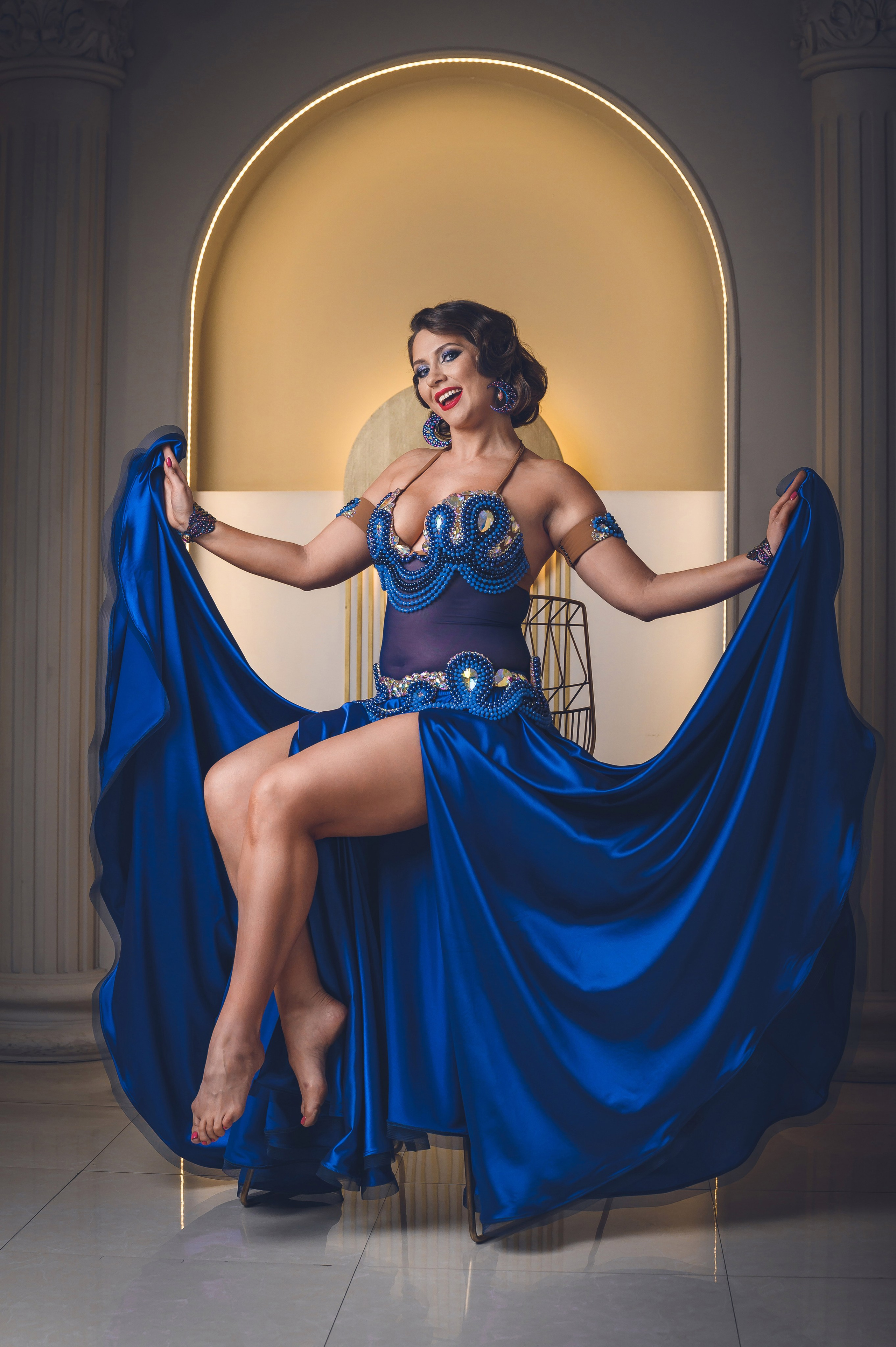 Студийная танцевальная съемка. Фотограф Светозар Андреев