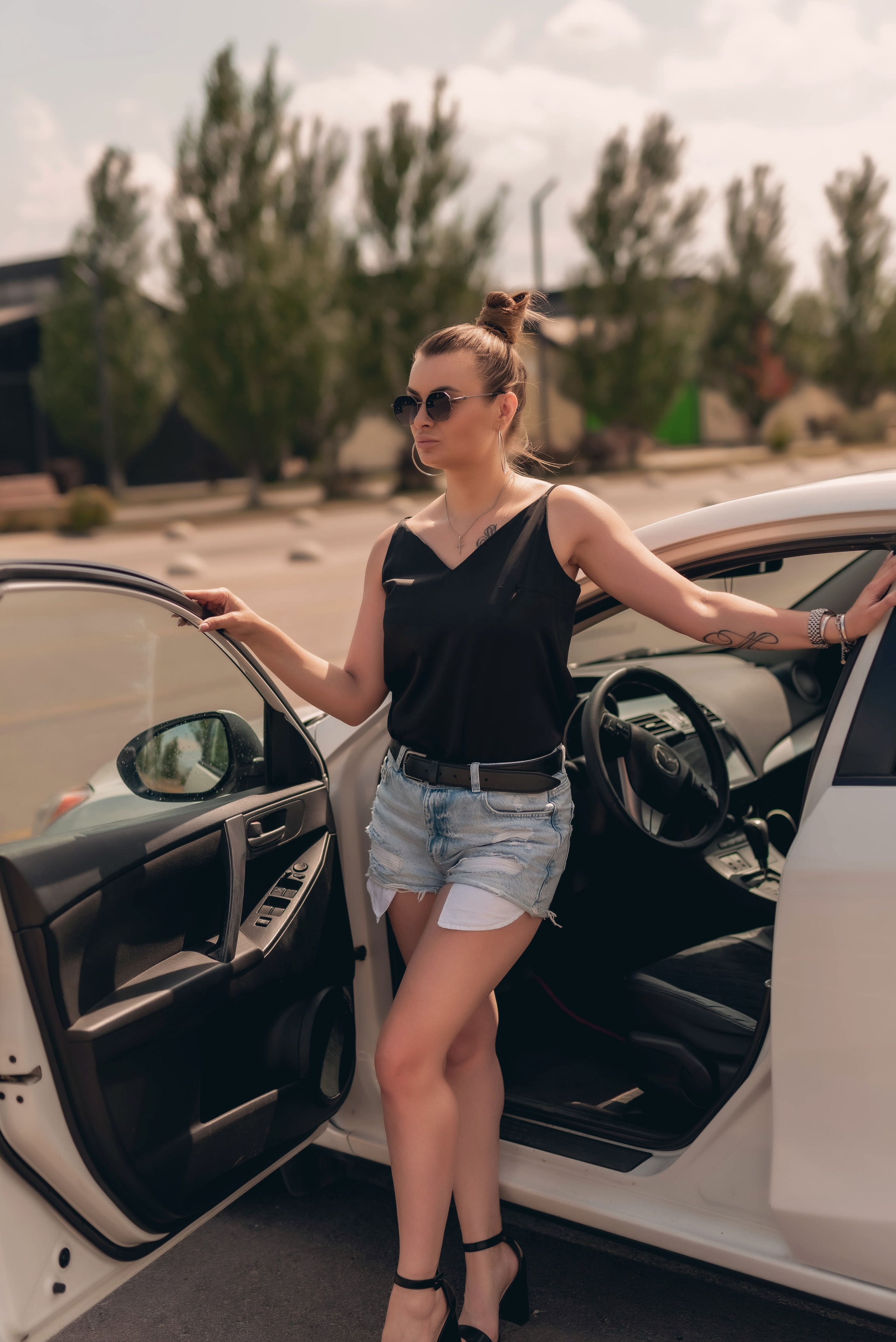 Фотосессия с машиной. Семейный, детский фотограф в Воронеже Анна Никитина