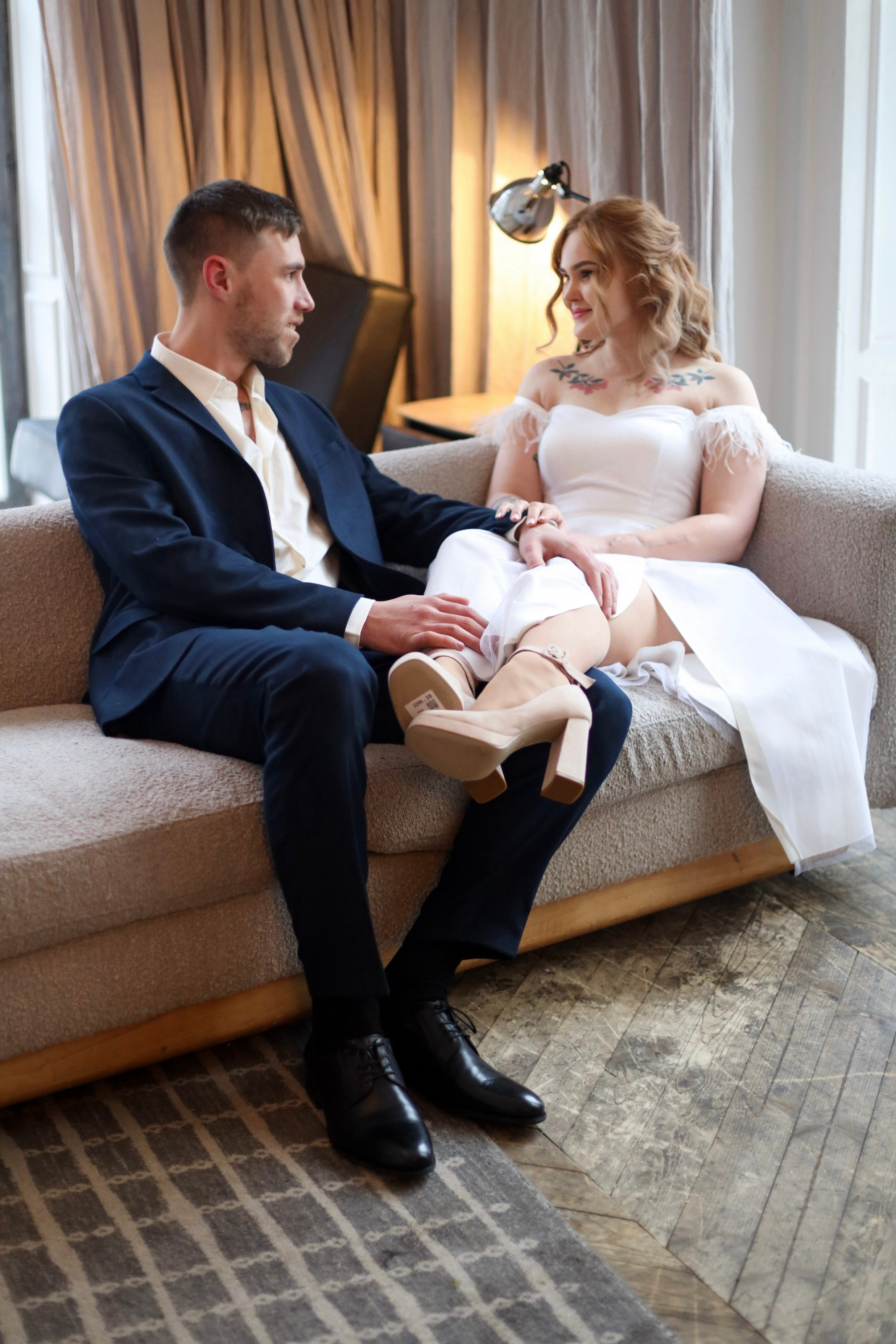 Владимир и Марина. Роспись Особняк Роял. Главная