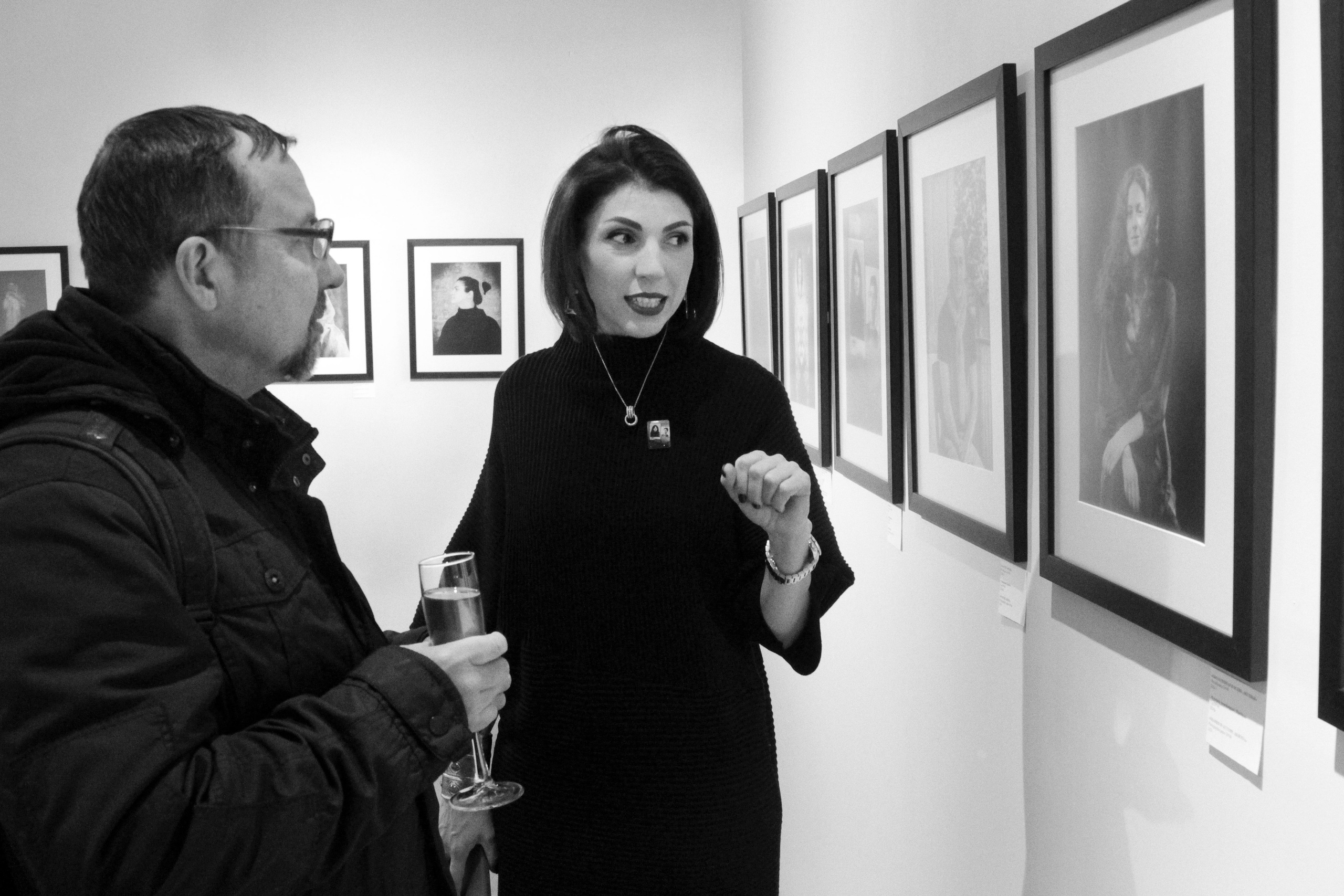 Выставка в г. Гюмри, Армения. Фоторепортаж  Д. Несмелова. Арт-фотограф Ксения Якутович