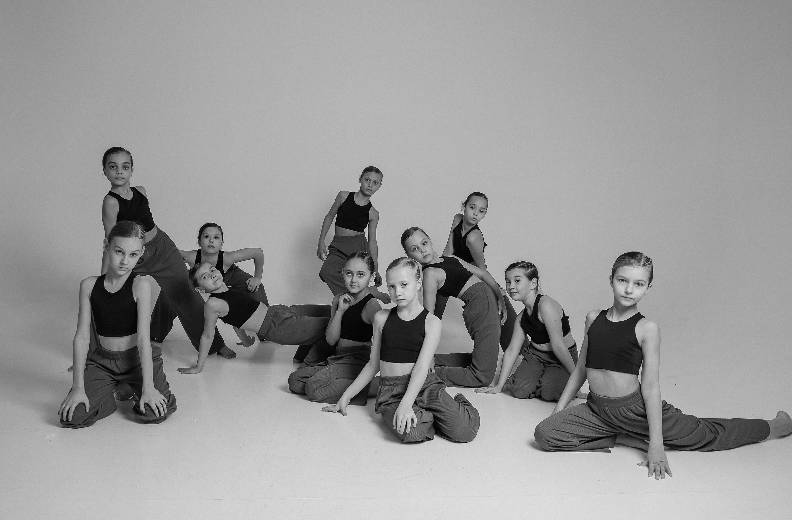 Сьемка на циклорамме. Фотограф Юлия Мальцева