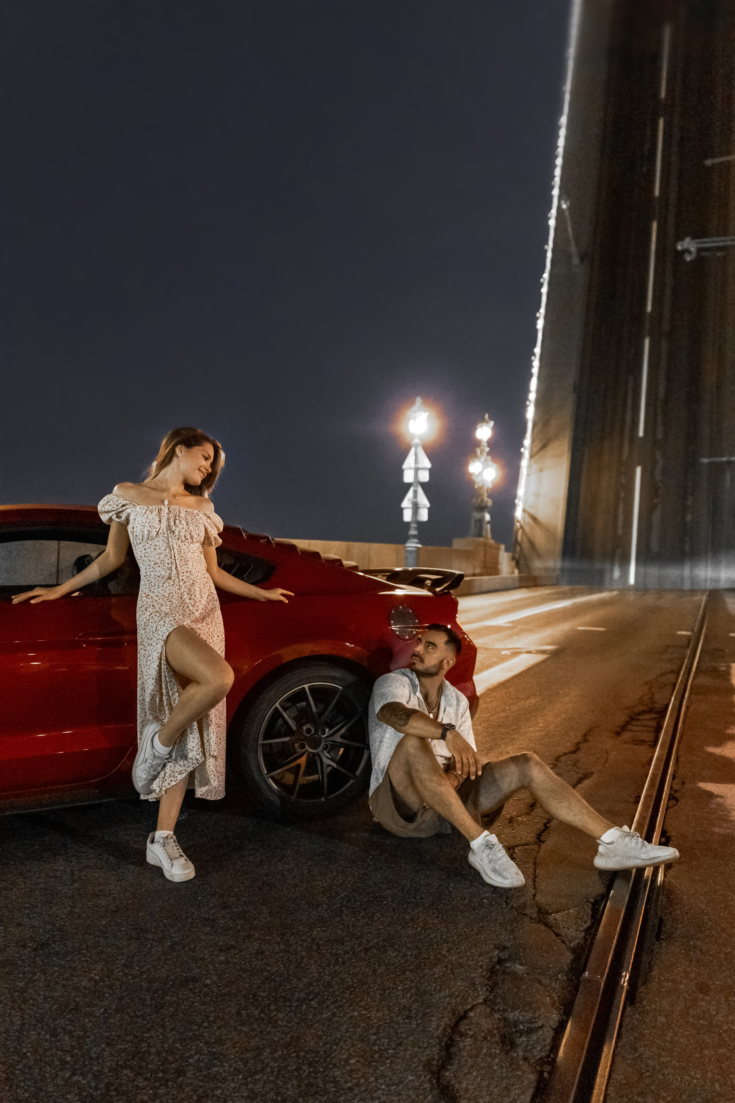 Ночь. Мосты. Любовь. Свадебный и портретный фотограф в Санкт-Петербурге Надежда Чечулина