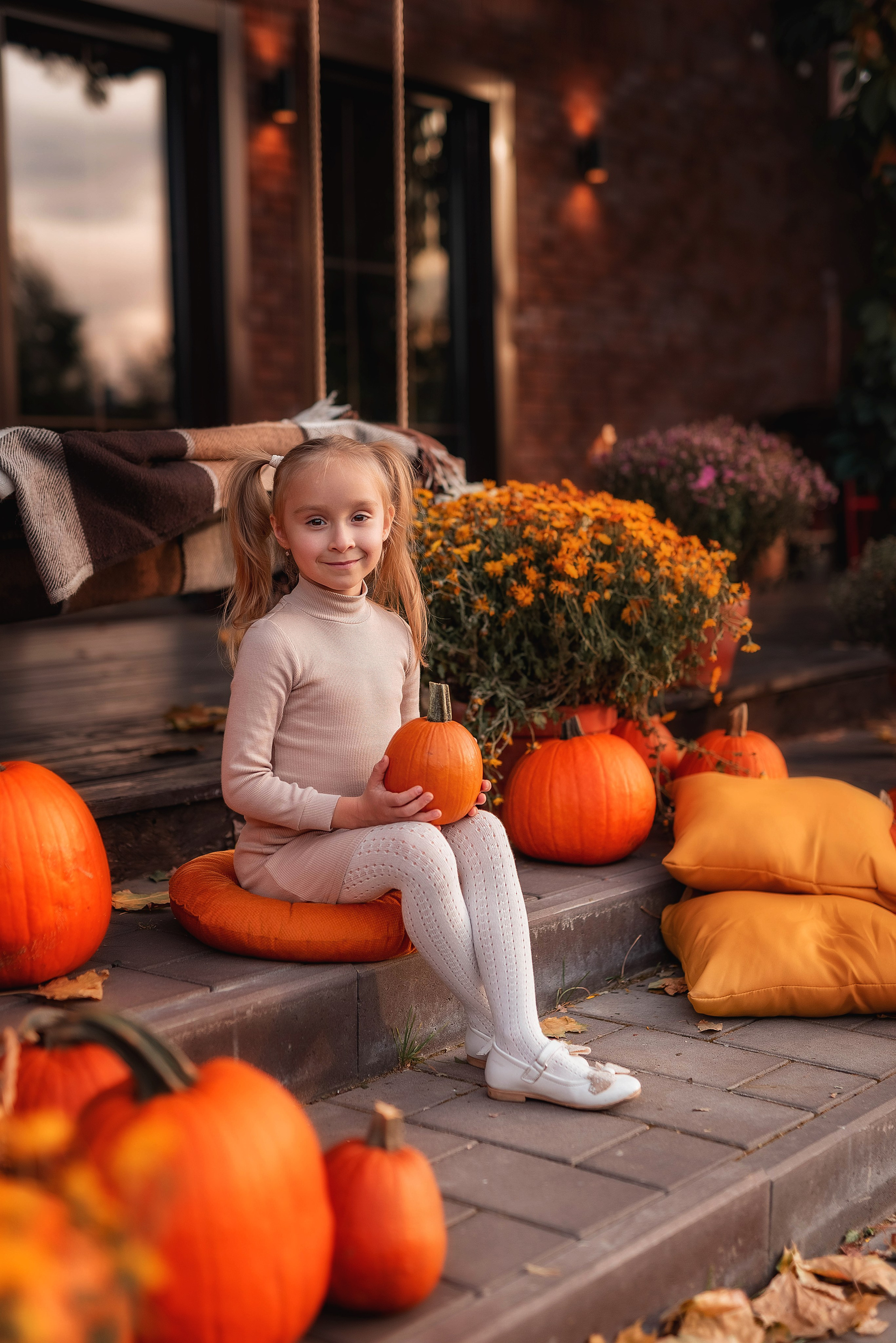 Осенняя семейная фотосессия. Семейный, детский фотограф в Воронеже Анна Никитина