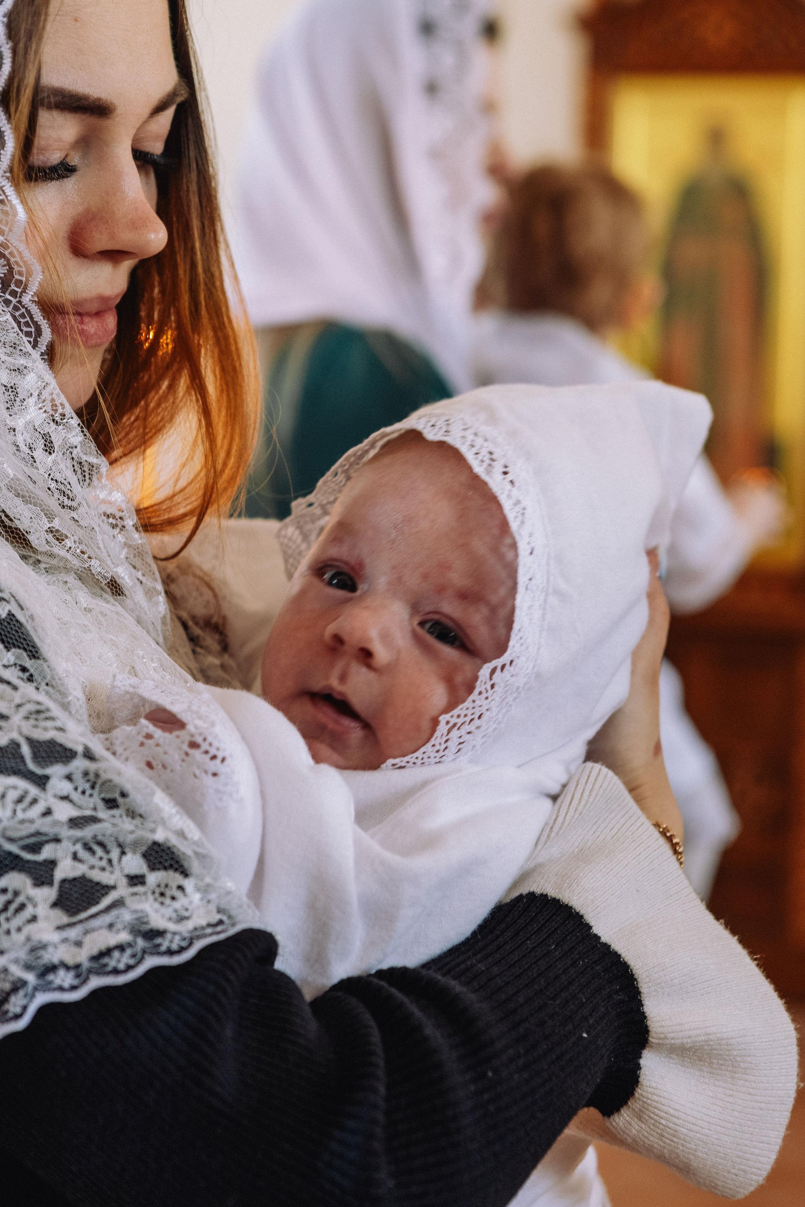 Крещение Артема и Полины. Фотограф в Курске Смирнов Евгений