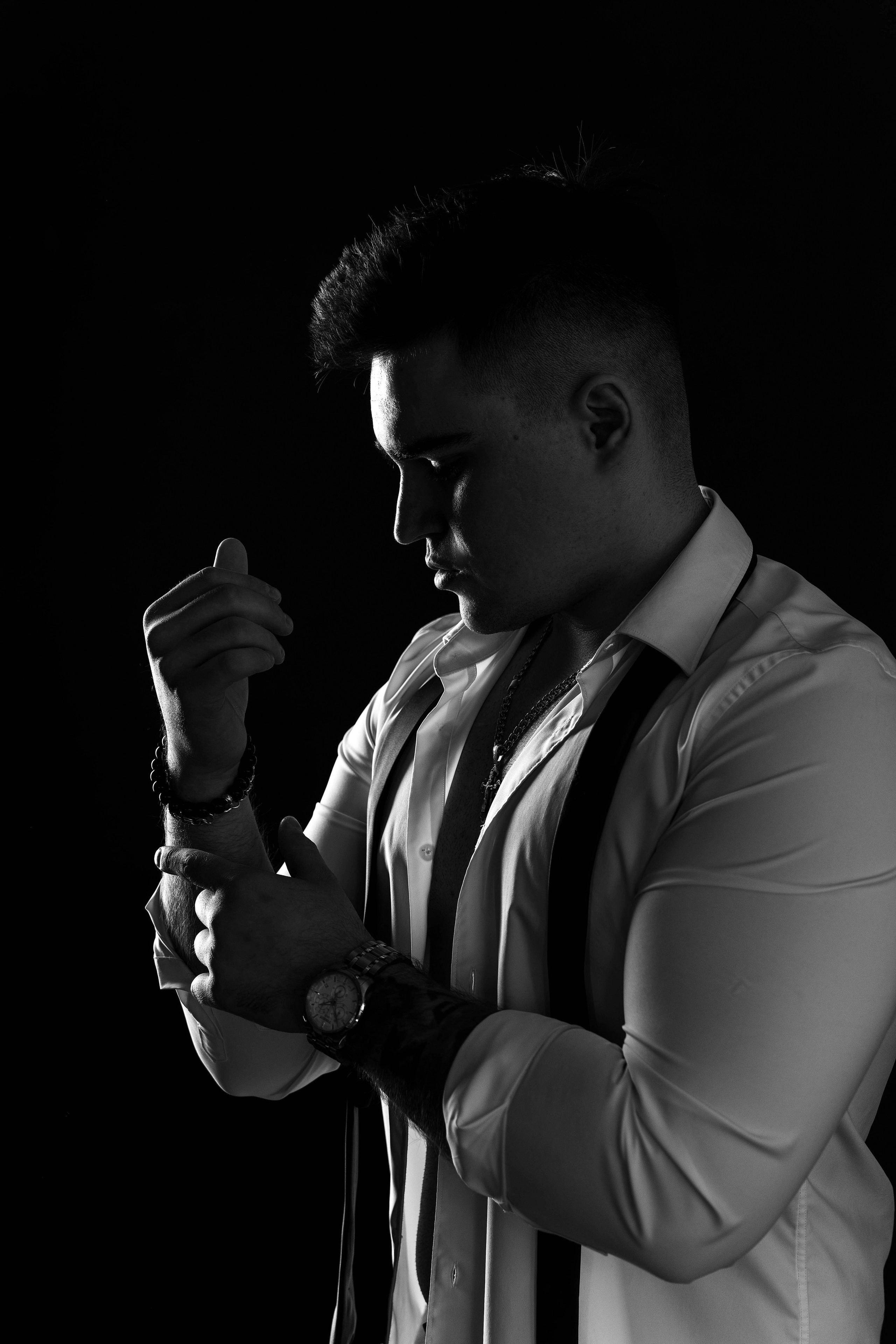 Мужской портрет. Профессиональный, коммерческий, индивидуальный фотограф Талгат Бади