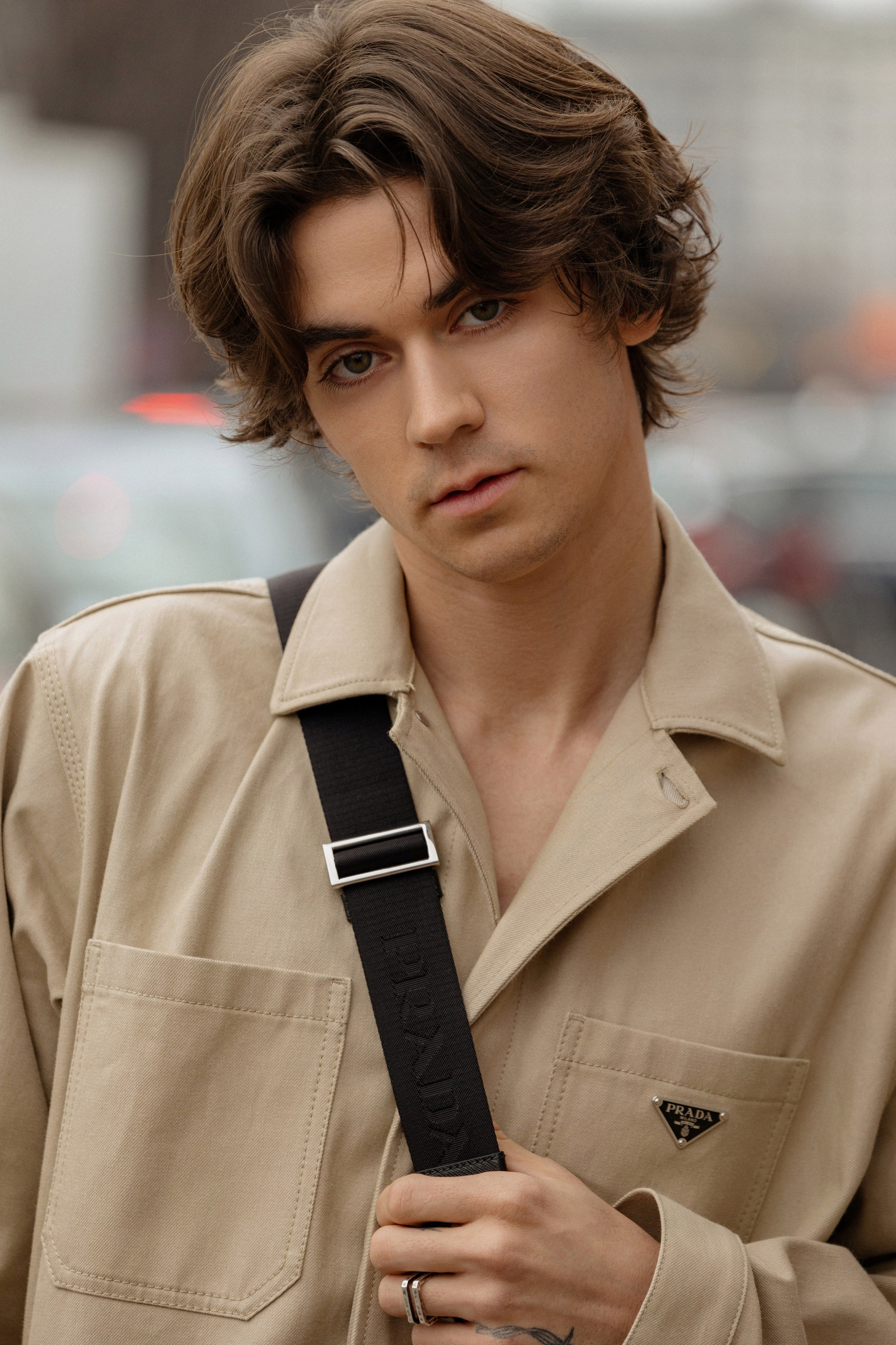 Milan Mens fashion week FW 24/25 PRADA. Photographer in Milan Ivan Goncharov