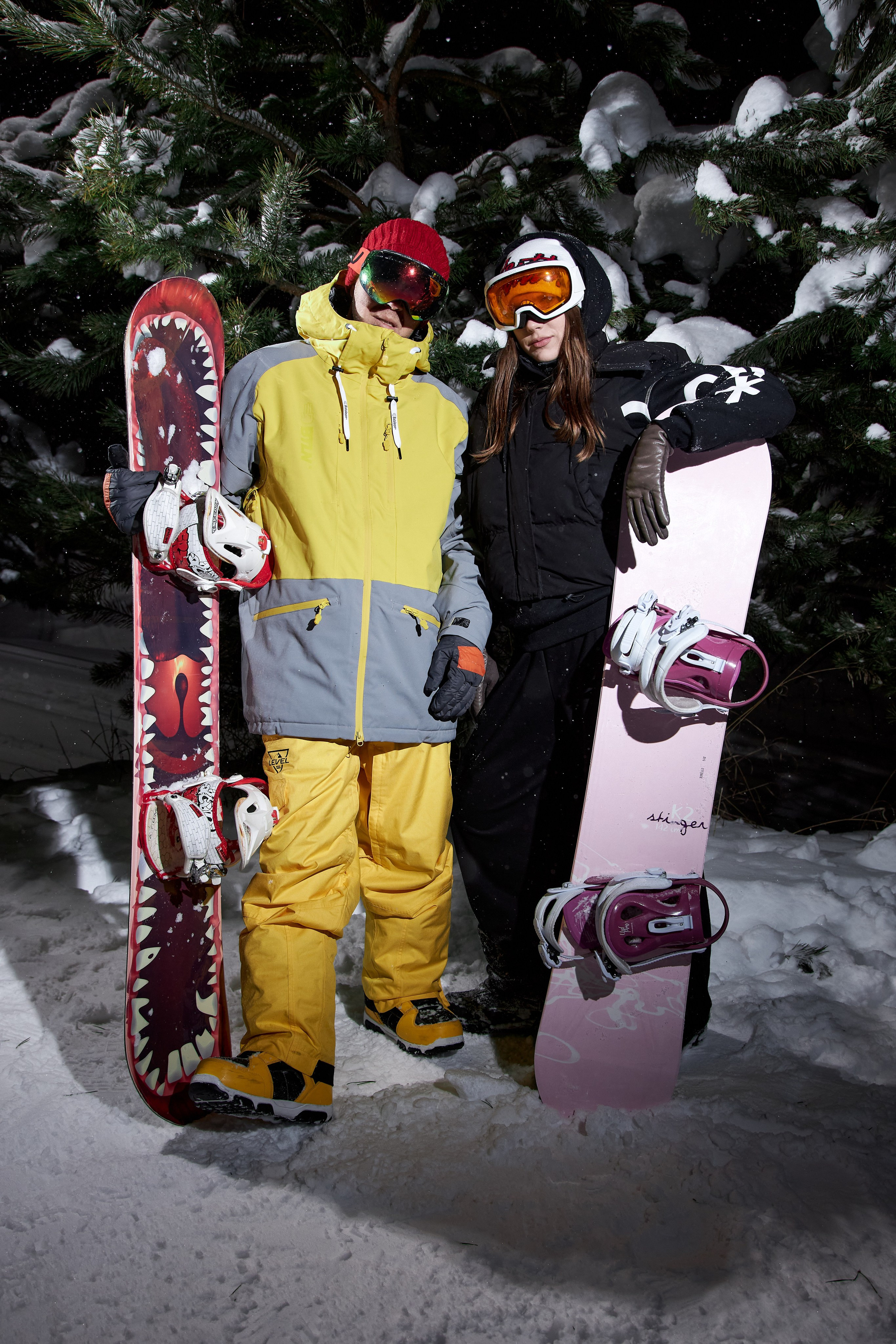 Сноубордисты. Фотограф Алексей Яковлев