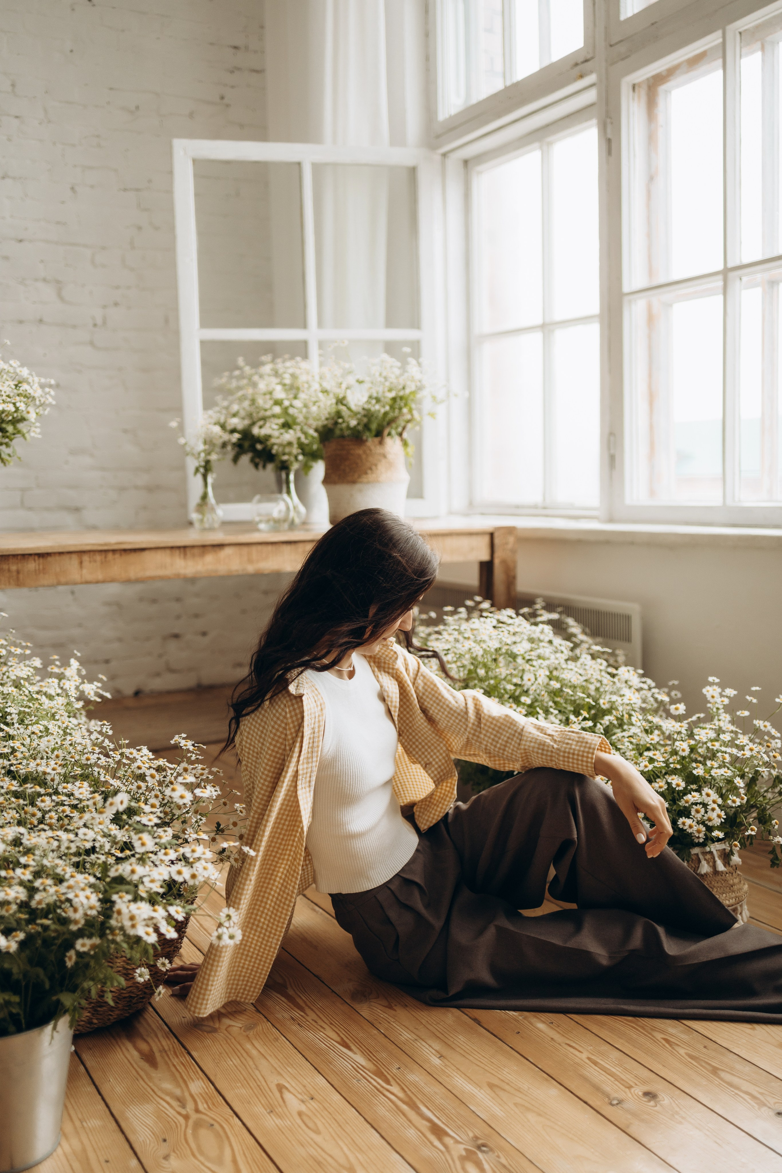 Вика ромашки. Самый теплый фотограф в Краснодаре Рябоконь Ксения