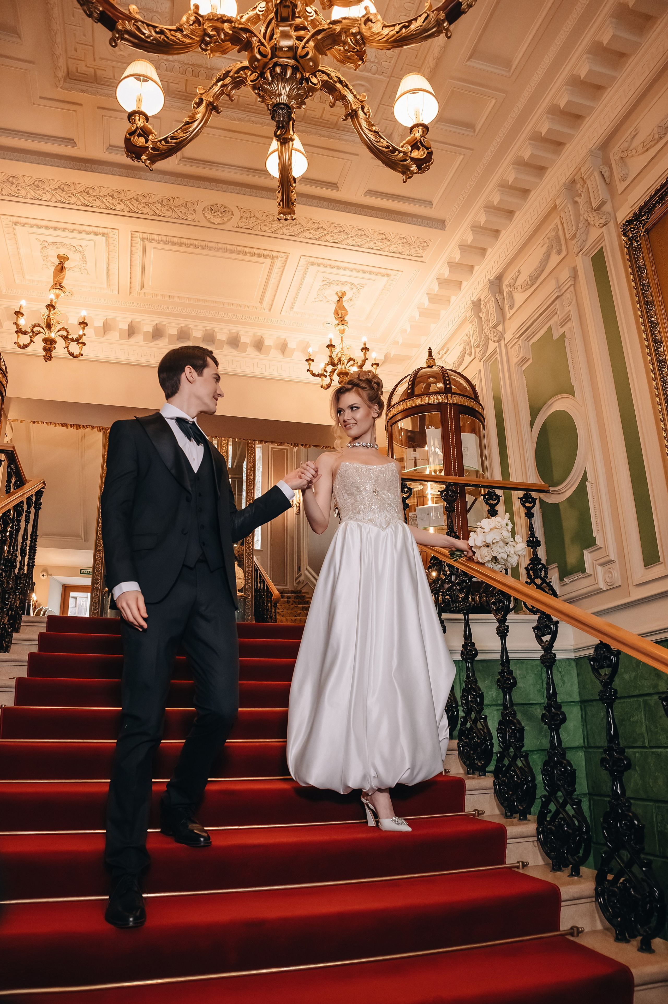 Свадебная фотосессия в отеле. Портретный фотограф Москва Светлана Кашура