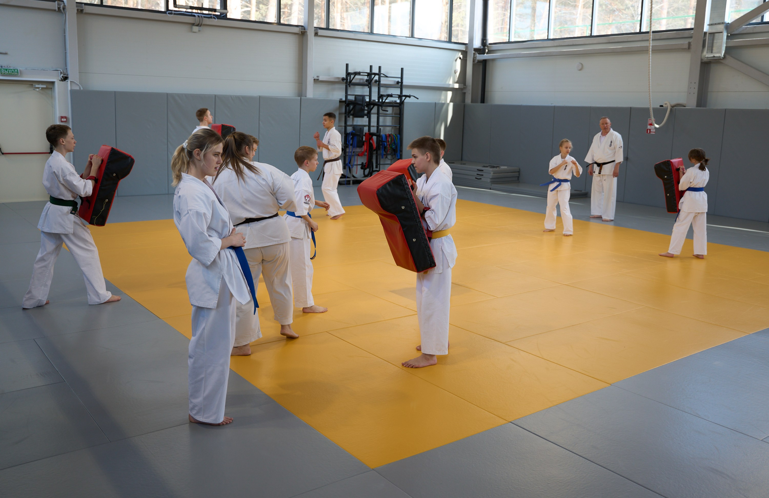 Открытие центров спортивных единоборств «Сокол» Красноярск/Дивногорск. Александр Сазонов Красноярск