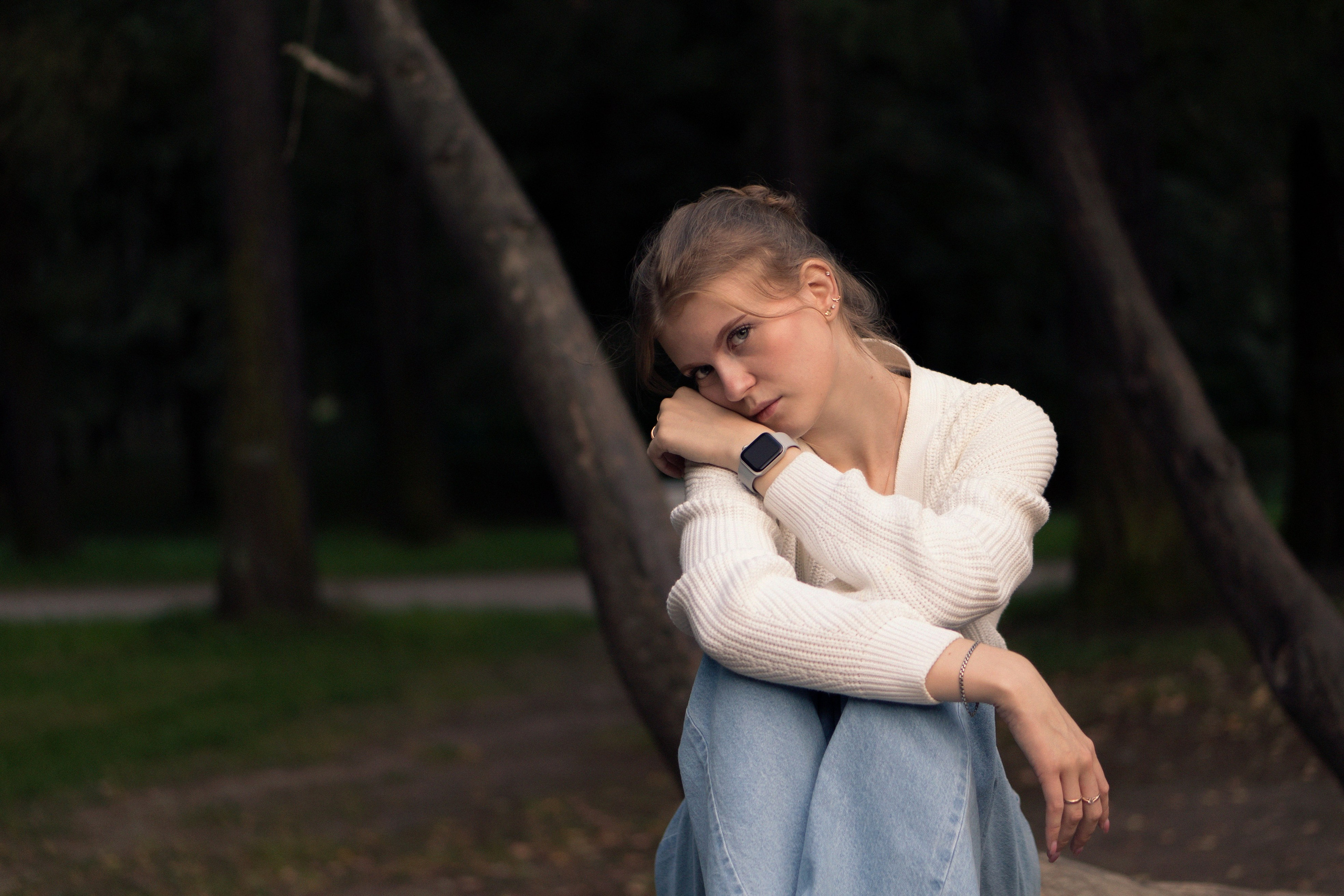 Лера. Портрет. Удельный парк. Главная