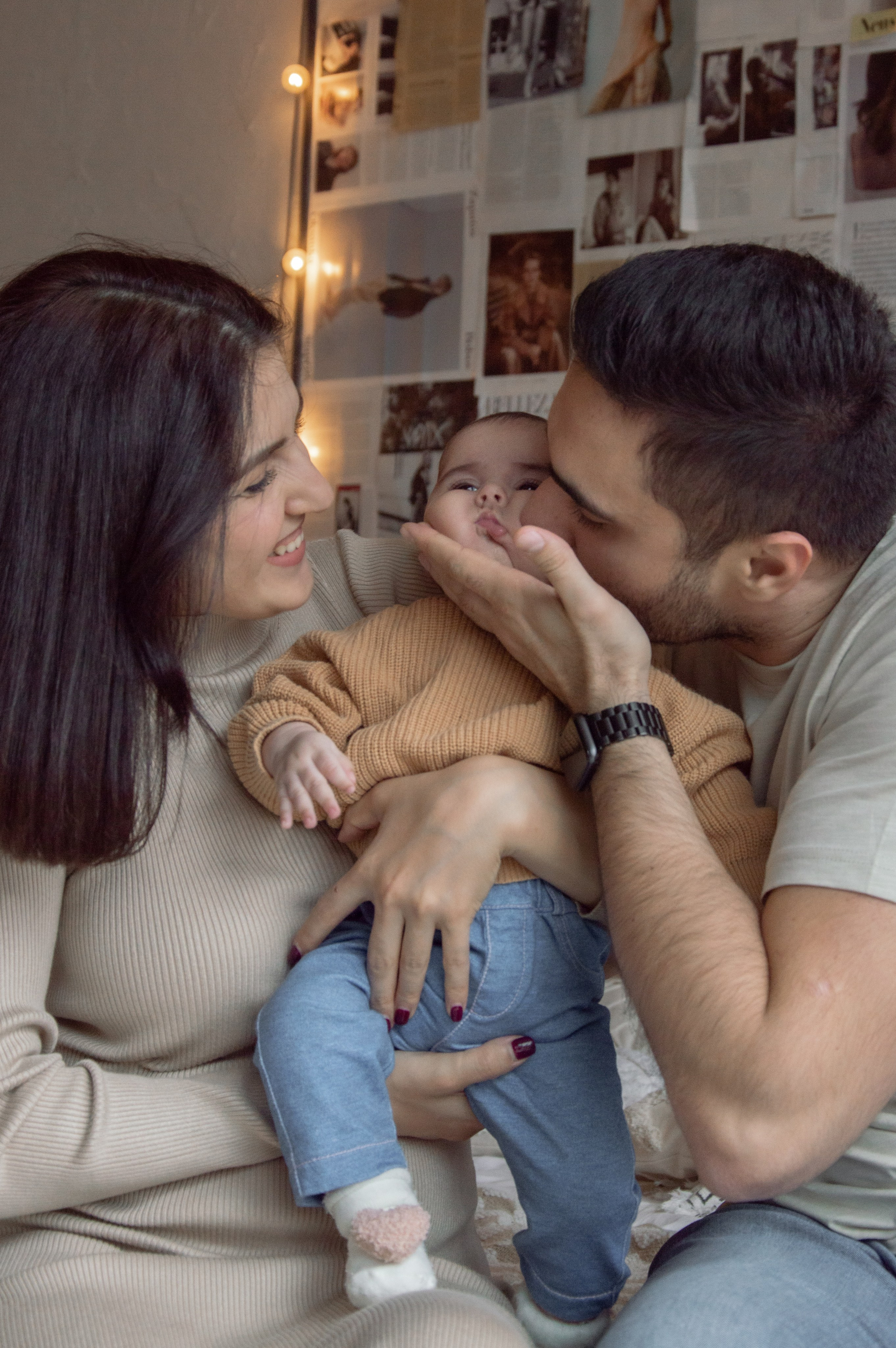 Семейная студийная съемка. Фотограф Мариам Воробьева