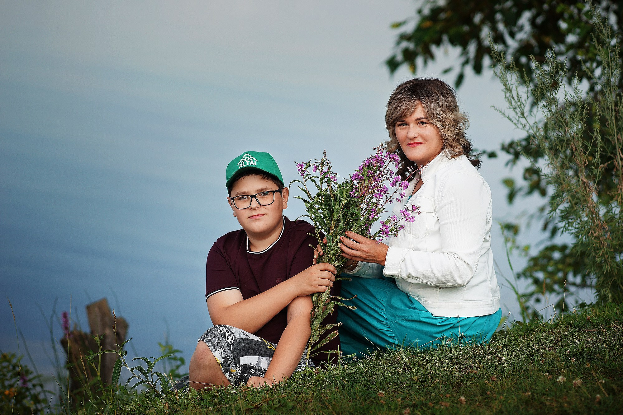 Семейная съёмка на природе. Семейный фотограф г. Новокузнецк Юлия Машникова