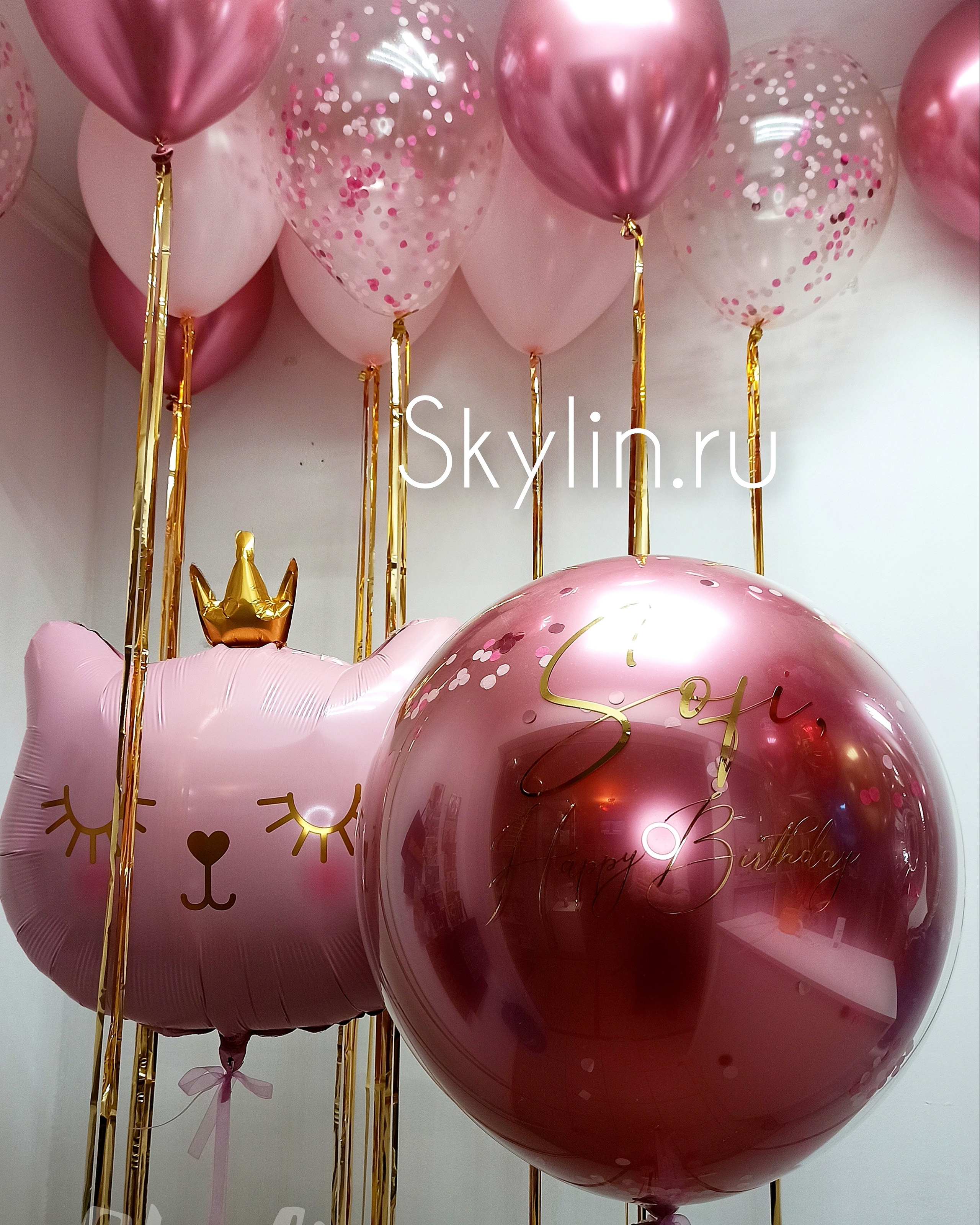 Девочке на день рождения с 4 до 17 лет. Аэродизайнер Елена Лин