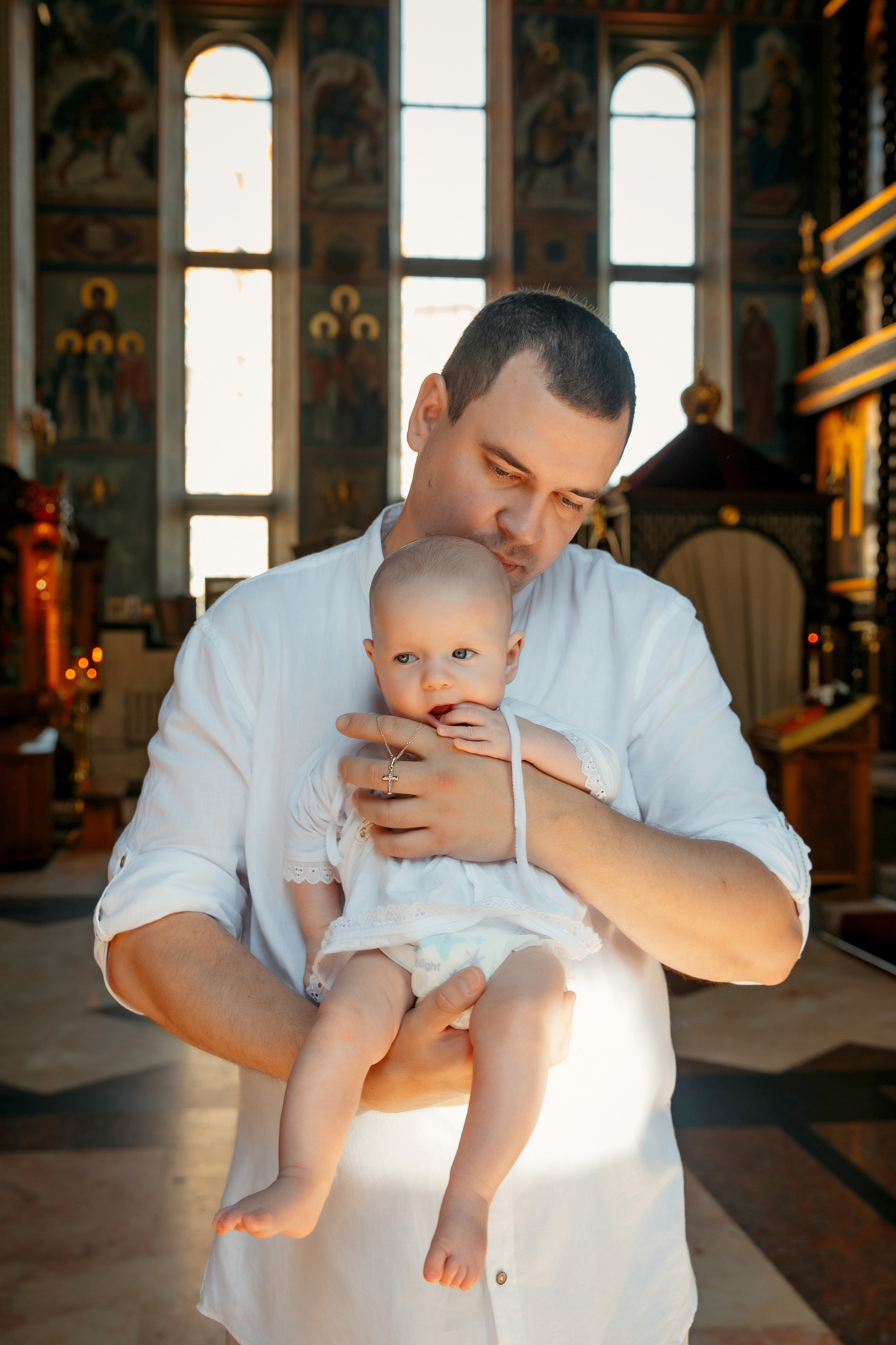 Таинство Крещения Михаила. Свадебный и Семейный Фотограф в Краснодаре