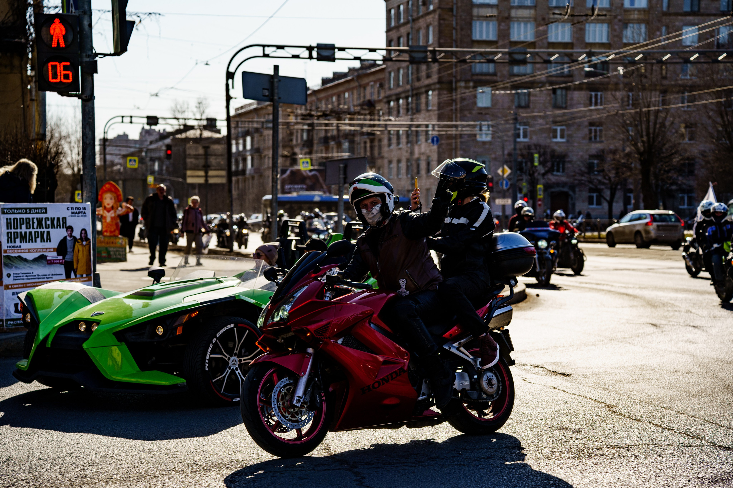 Прохват мотоклуба Norman Riders ч.1. Концертный и репортажный фотограф в Санкт-Петербурге Слава Пахомов