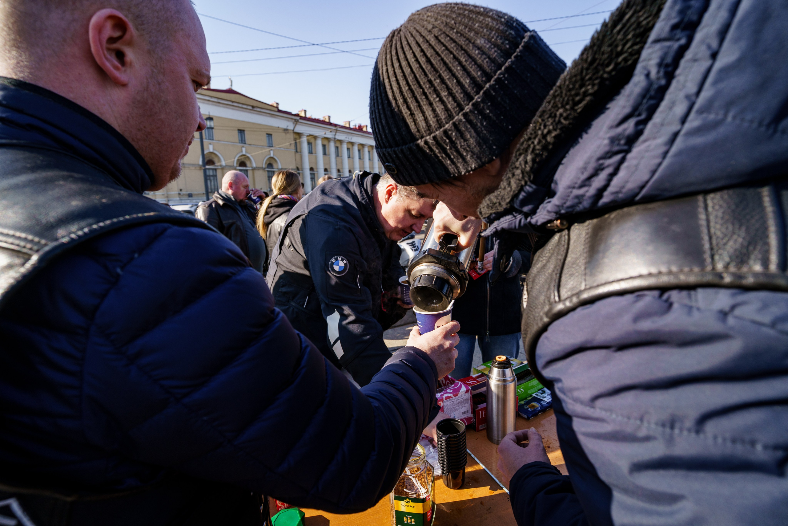 Прохват мотоклуба Norman Riders ч.1. Концертный и репортажный фотограф в Санкт-Петербурге Слава Пахомов