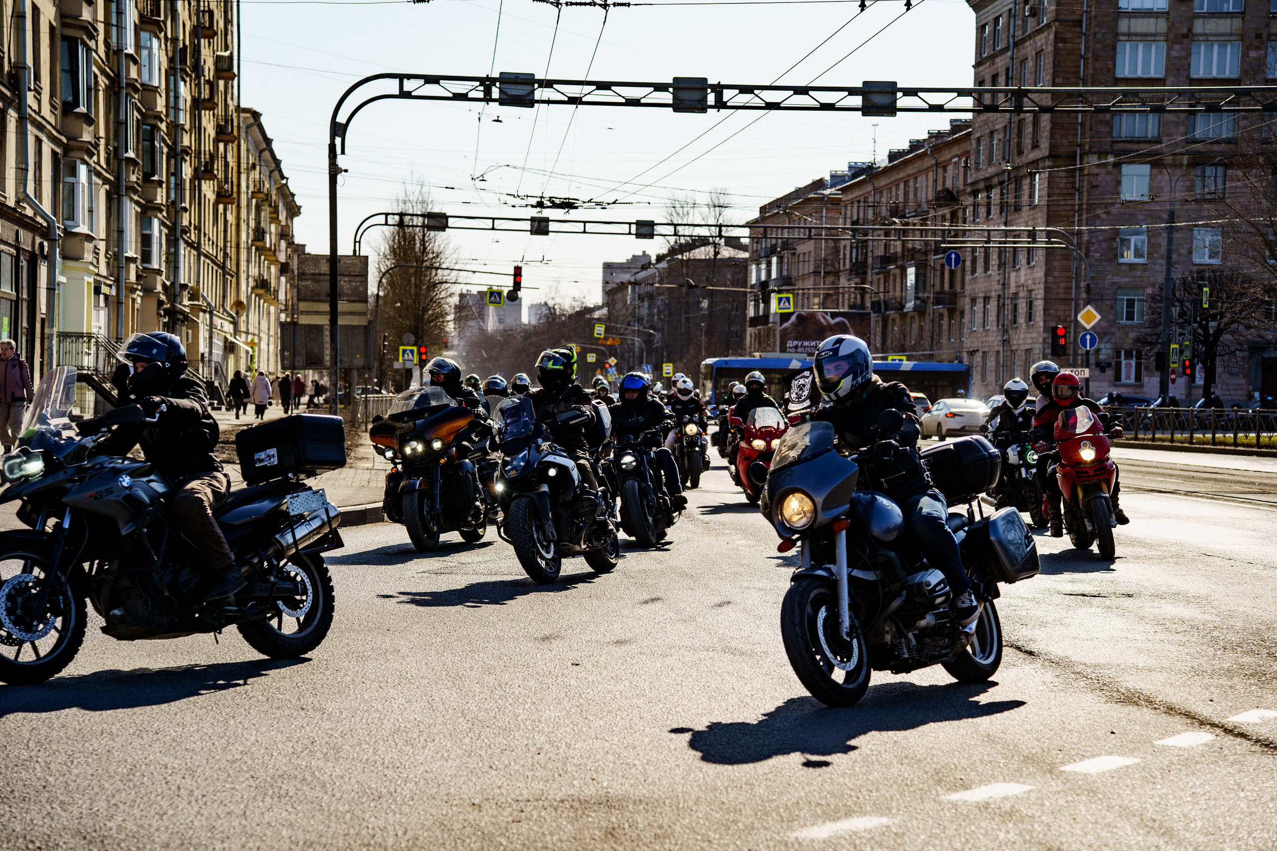 Прохват мотоклуба Norman Riders ч.1. Концертный и репортажный фотограф в Санкт-Петербурге Слава Пахомов