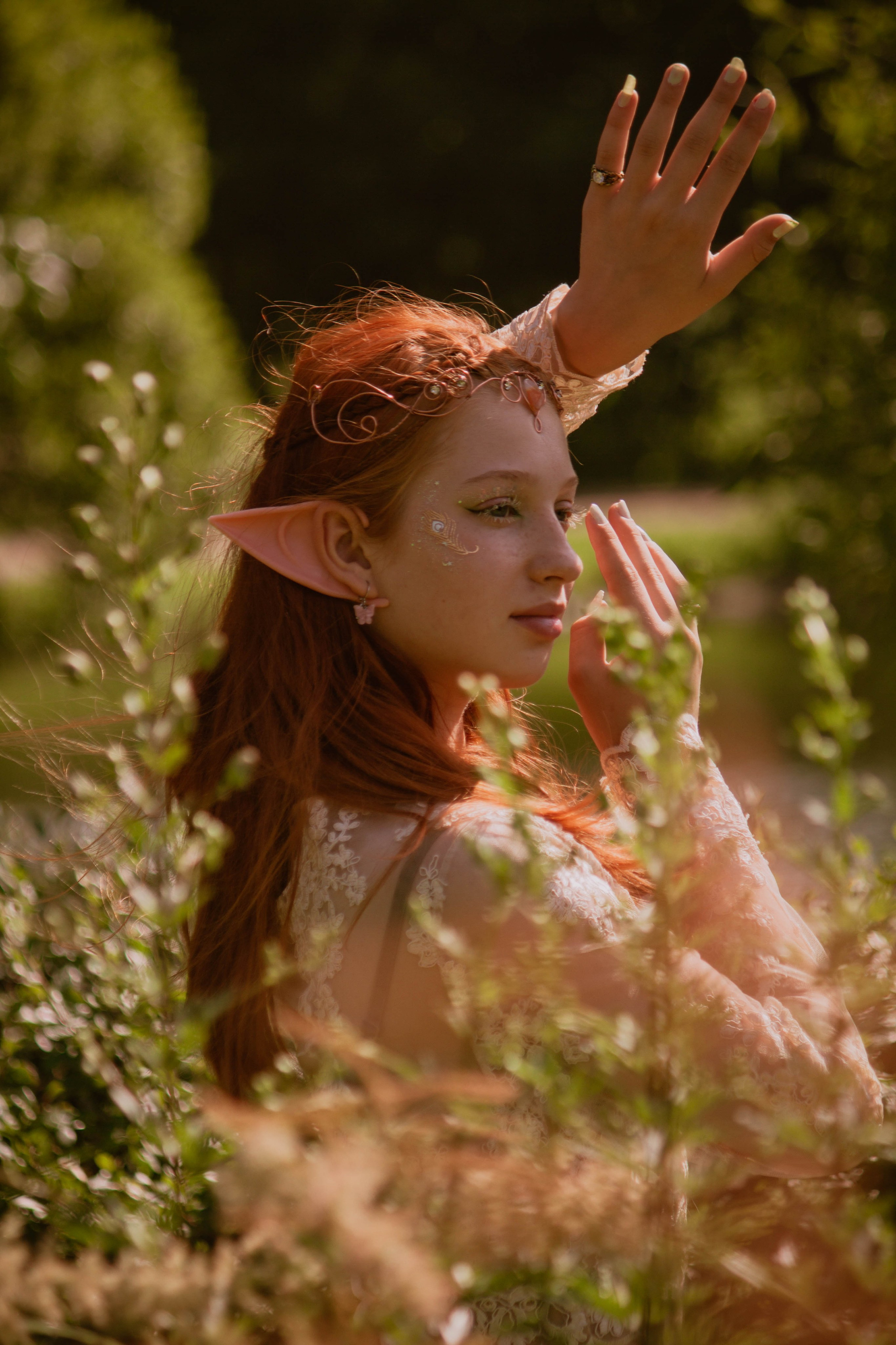 В саду. Создадим шедевр? Виталина и её фотоискусство