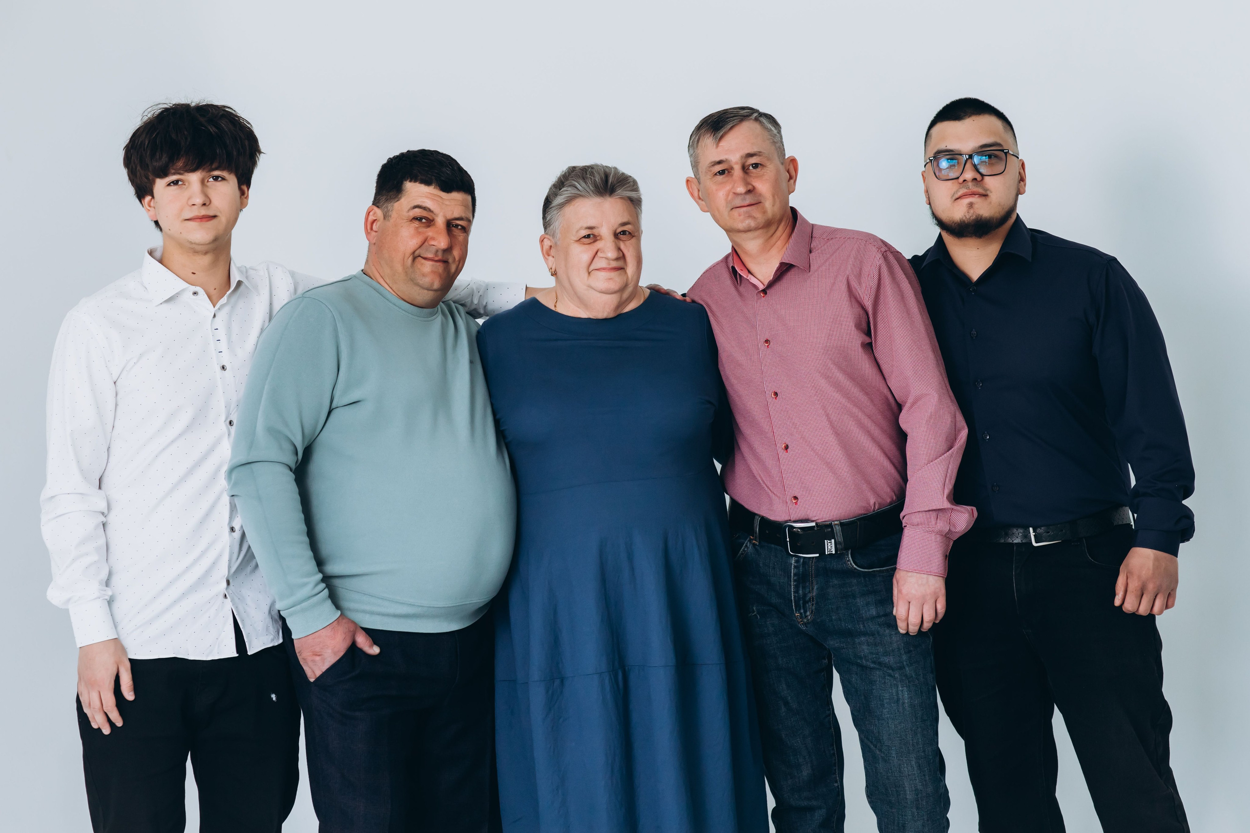 Бабушка и все самые родные рядом. Семейный фотограф Нижневартовск Тюмень Ефимова Ирина