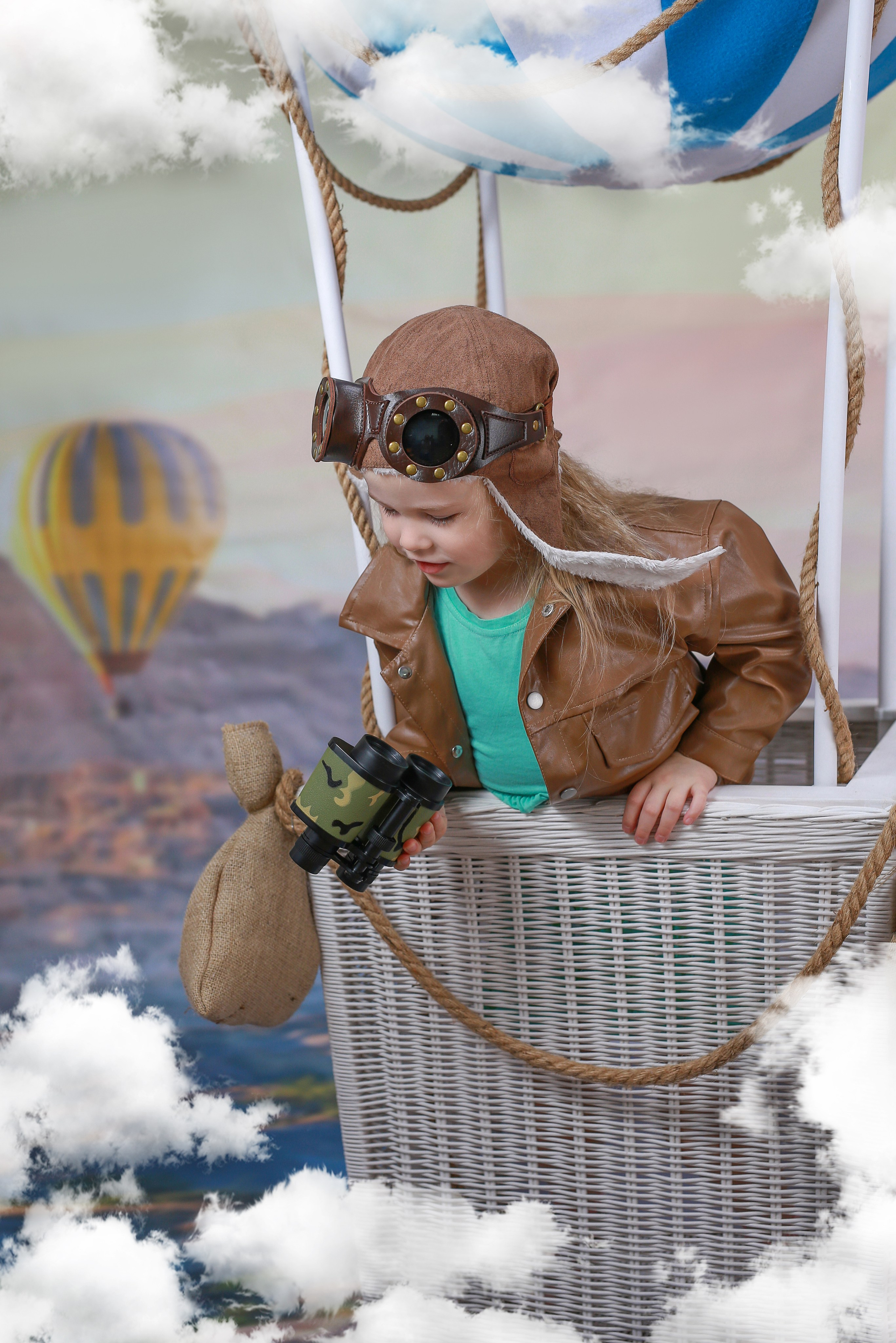 Фотосессия «На воздушном шаре» 2022. Фотограф в детский сад Елена Колчева Новокузнецк