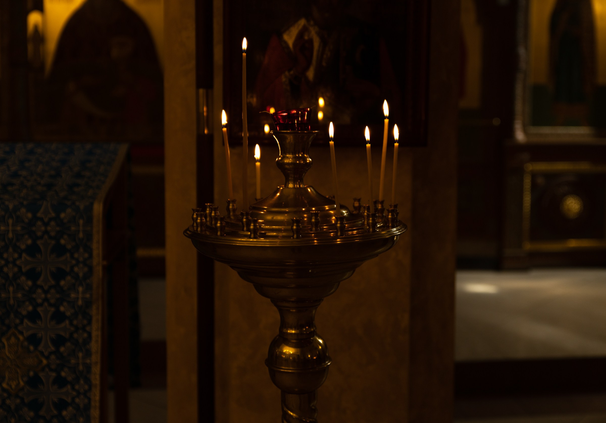 Крещение Мирона. Портретный и семейный фотограф в Москве Ирина Голубчина