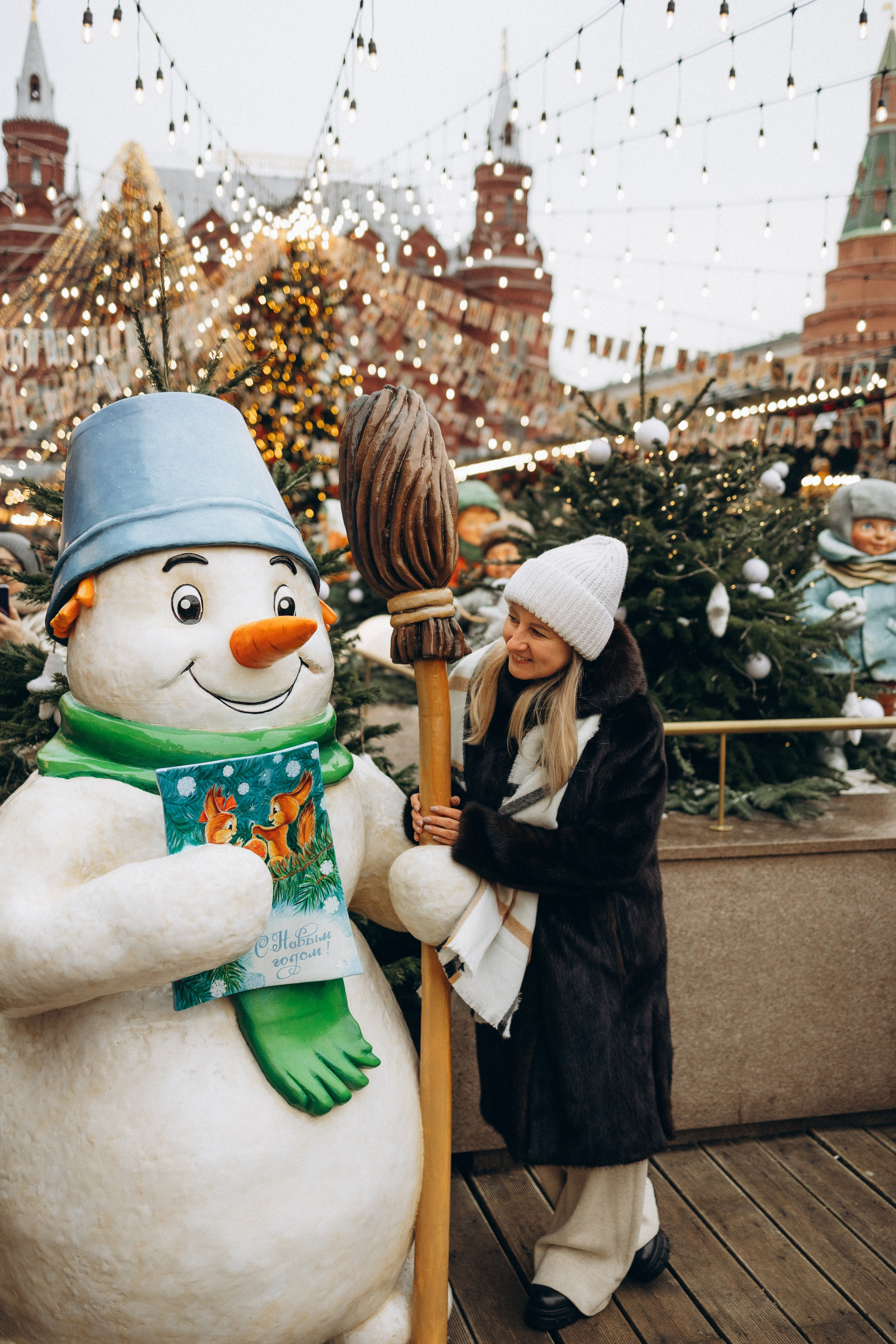 Зимняя прогулка Юлии. Фотограф lifestylе в Москве Пшеничная Анастасия