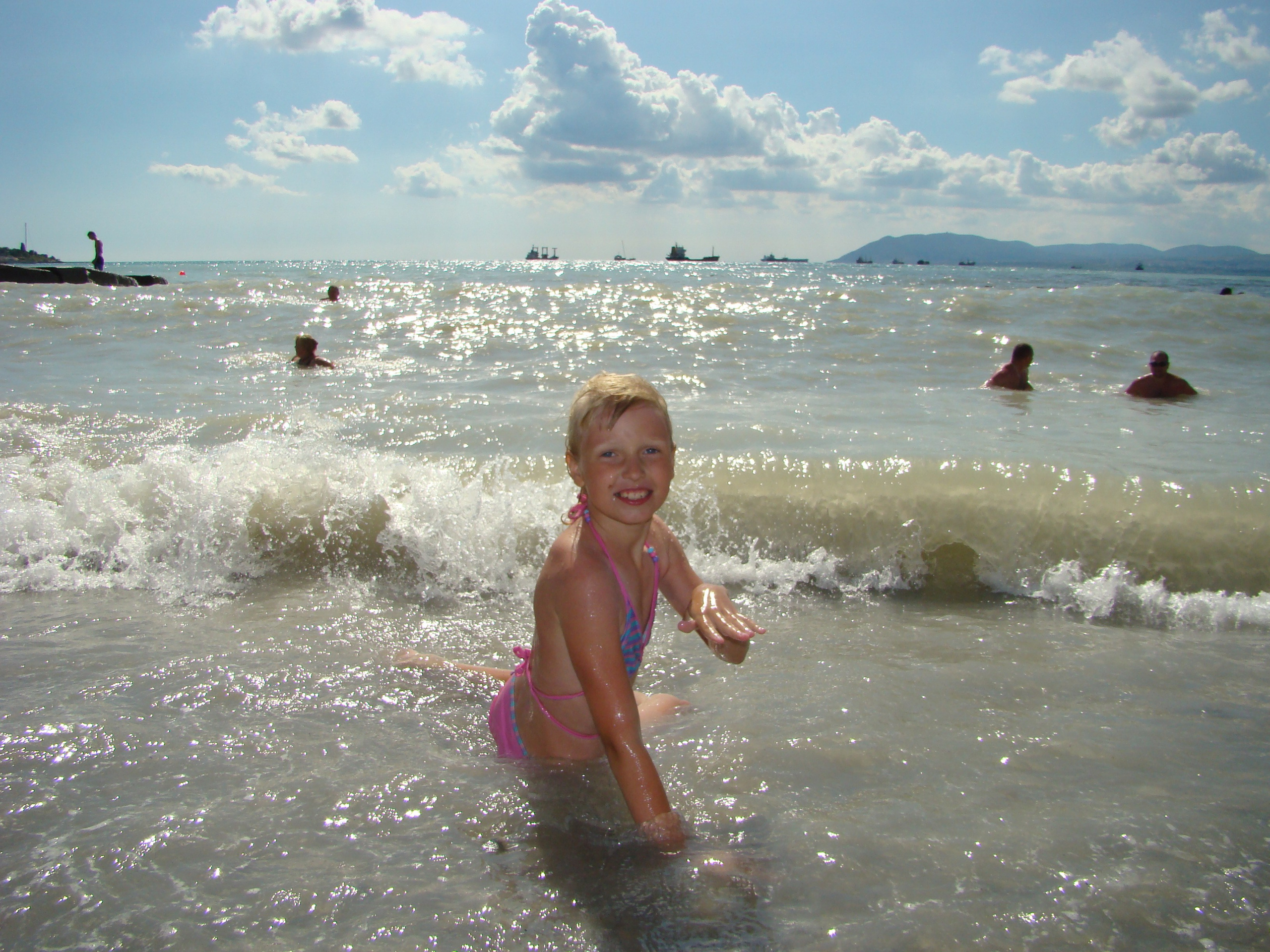 Кабардинка (фото Зевиных) 25.06-24.07.2008. Семейный, Свадебный фотограф СПБ Питер— Романова Екатерина