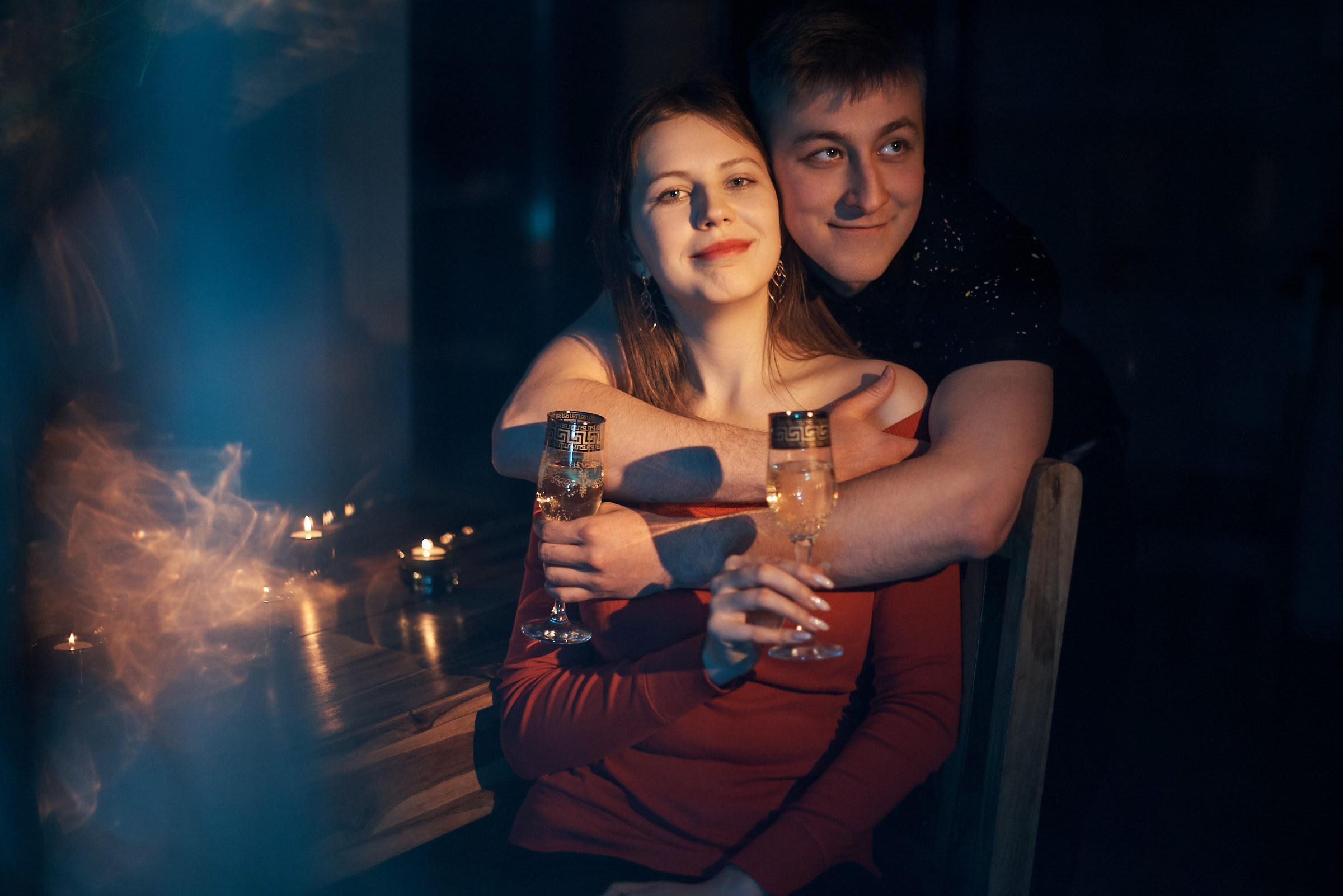 Валерий и Марина Романтический вечер с приятным сюрпризом!. Свадебный фотограф, видеограф в Клину, Москве, Зеленограде, Калабушкин