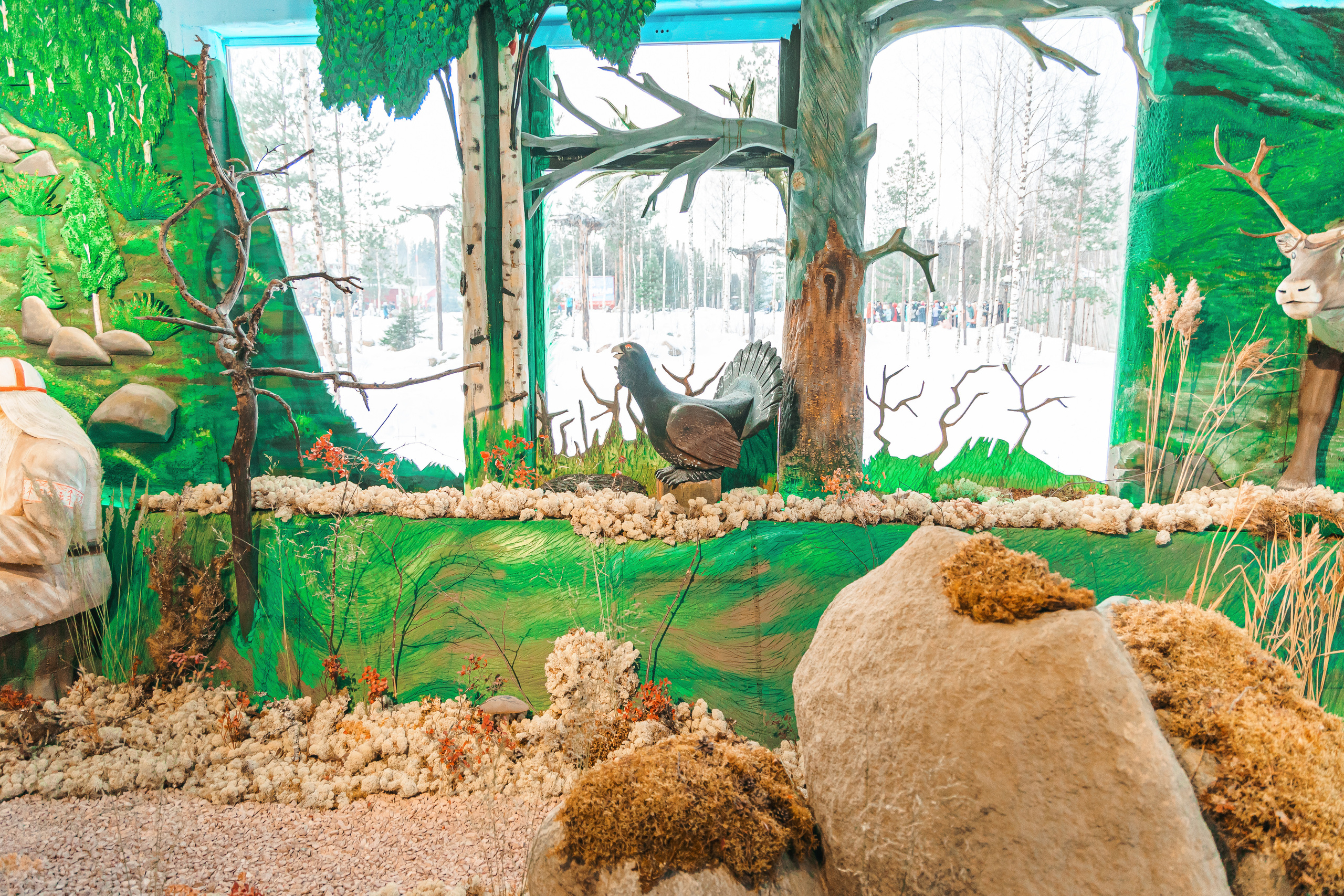 Встреча Деда Мороза и Лапландского Талвиукко.Резиденция Талвиукко. Свадебный фотограф в Хабаровске