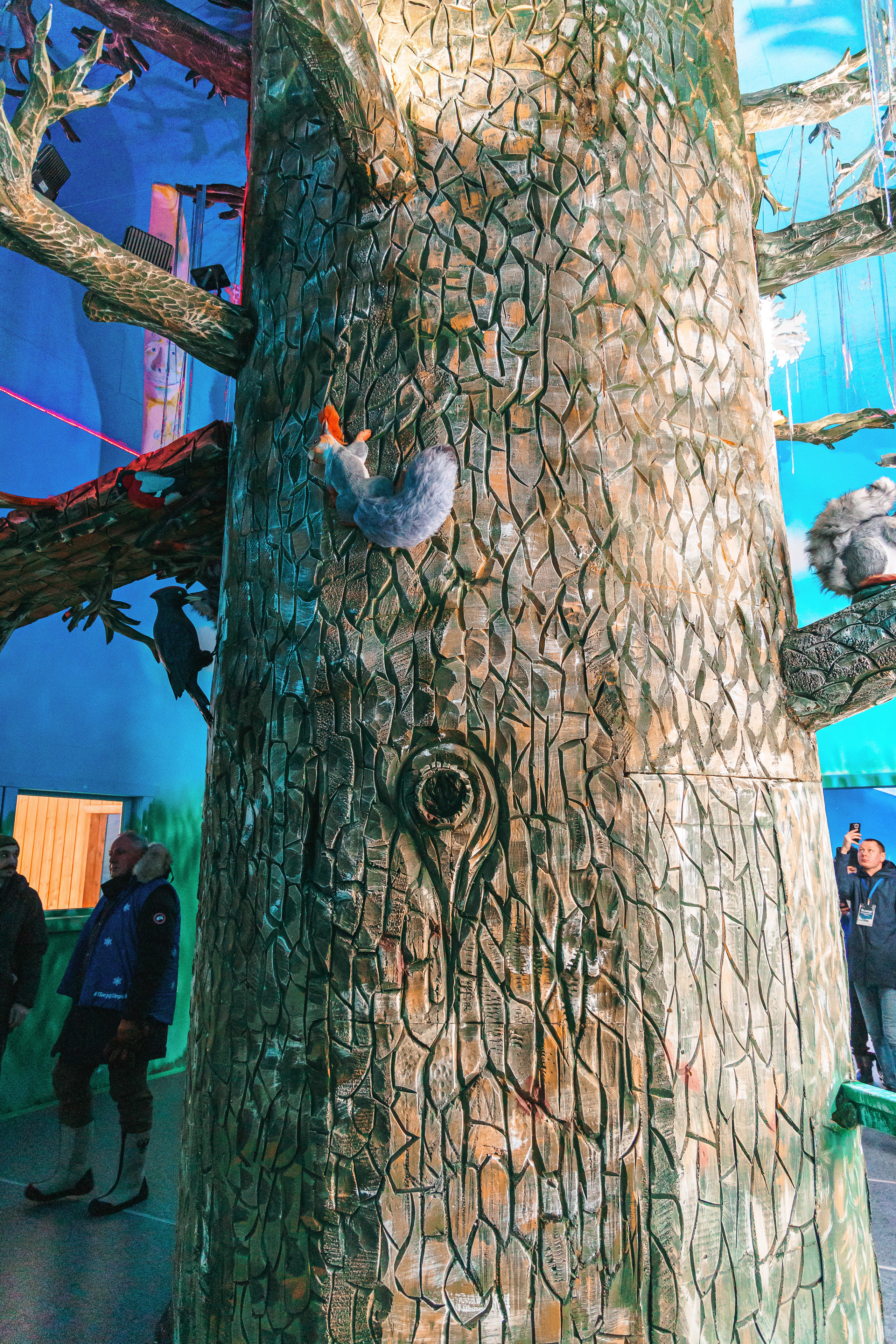 Встреча Деда Мороза и Лапландского Талвиукко.Резиденция Талвиукко. Свадебный фотограф в Хабаровске