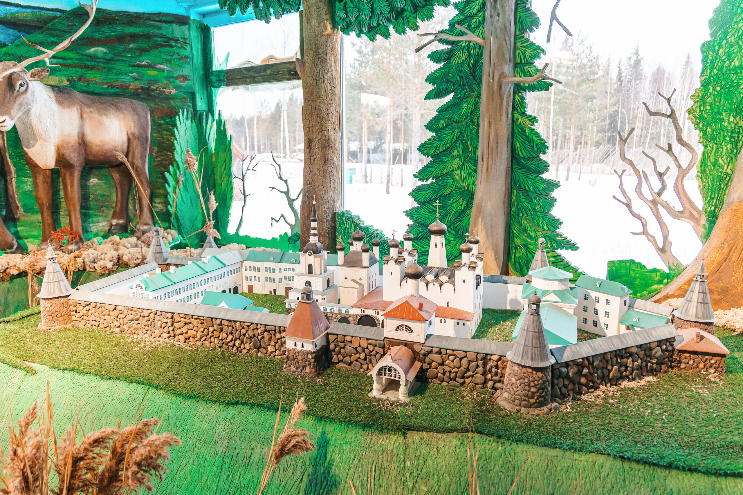 Встреча Деда Мороза и Лапландского Талвиукко.Резиденция Талвиукко. Свадебный фотограф в Хабаровске