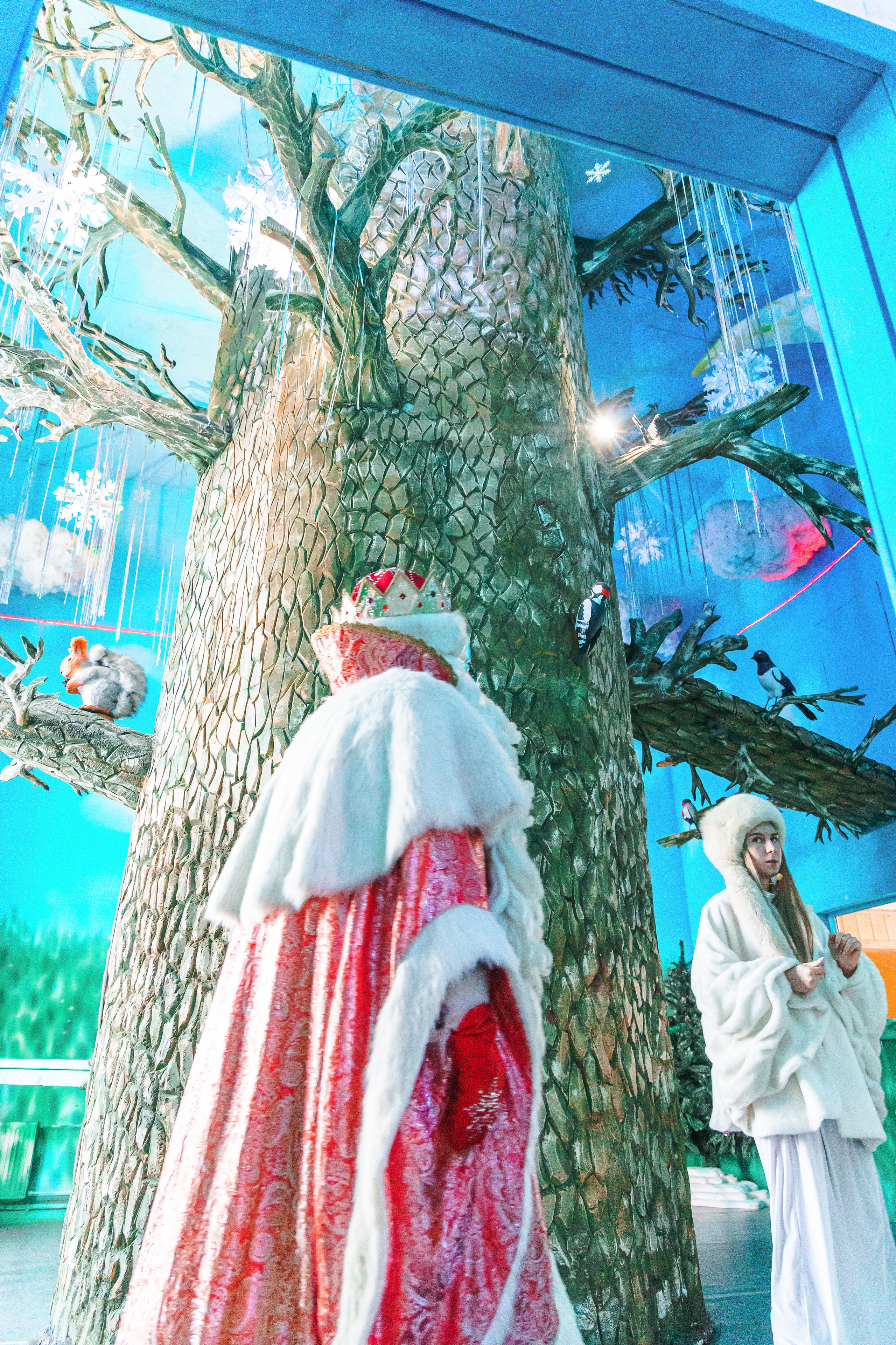 Встреча Деда Мороза и Лапландского Талвиукко.Резиденция Талвиукко. Свадебный фотограф в Хабаровске