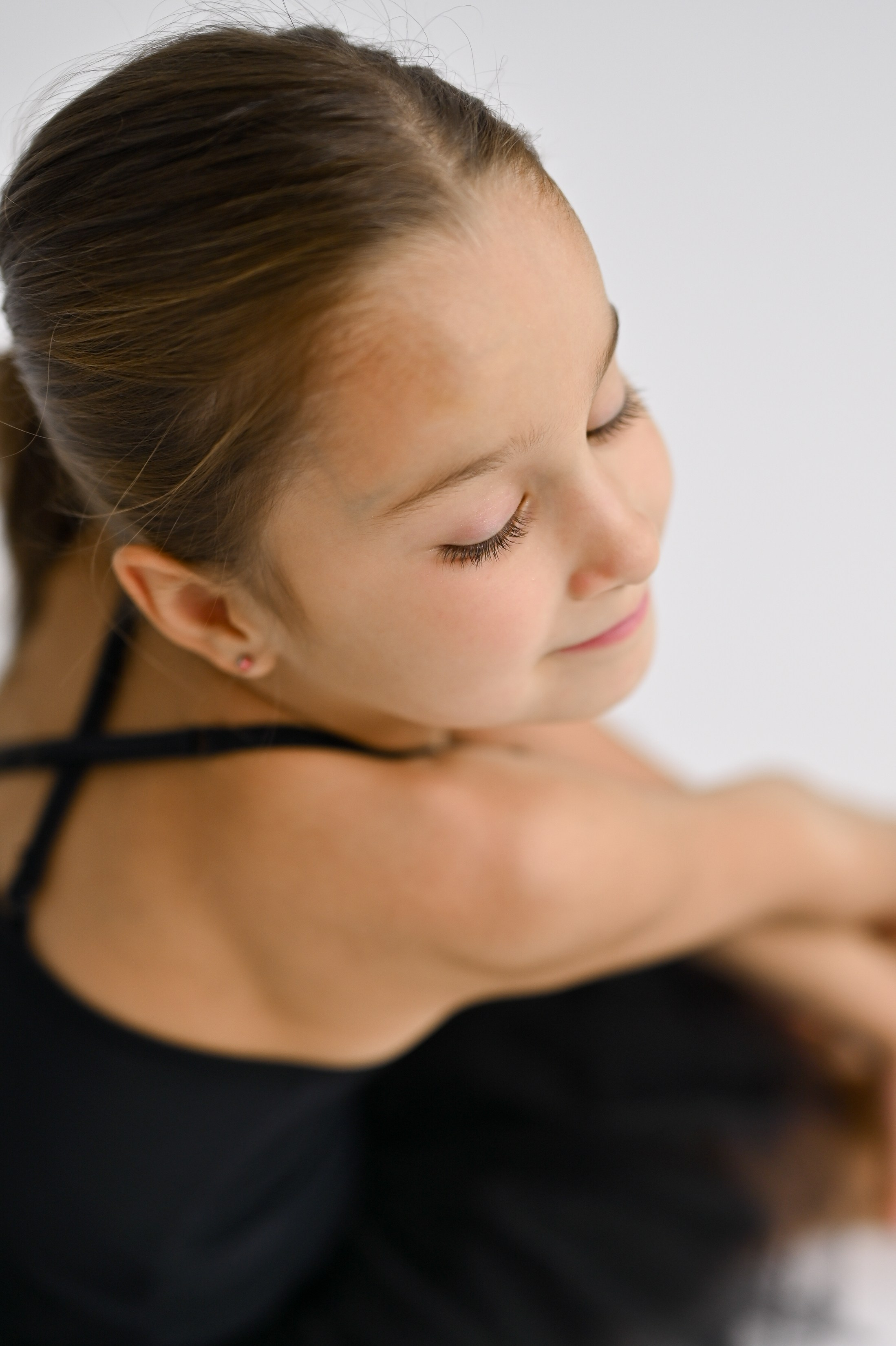 Фотосессия мамы и дочки в студии 13point. Semerlina.ru