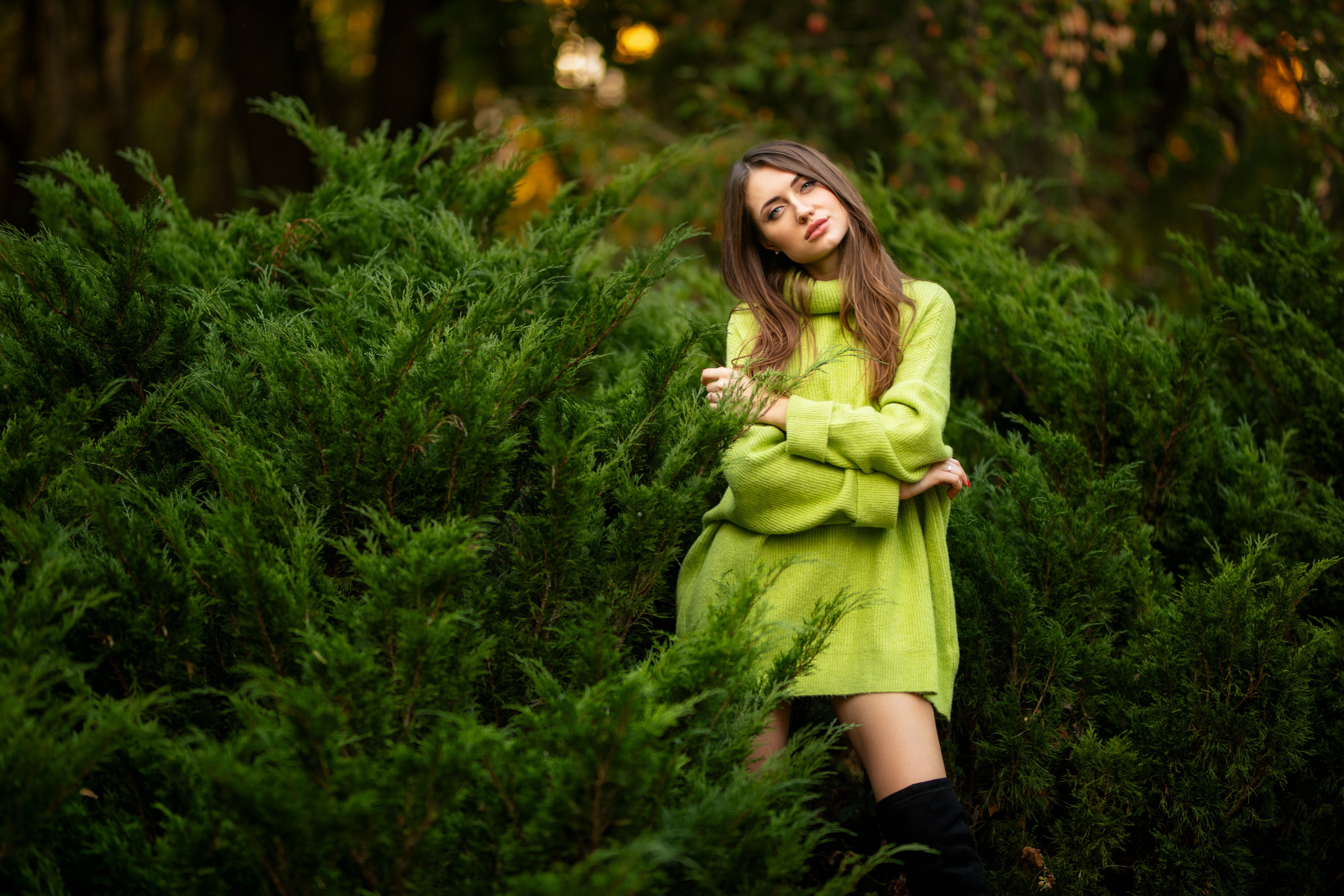 Осенняя съемка с Анастасией в парке в формате для «себя»