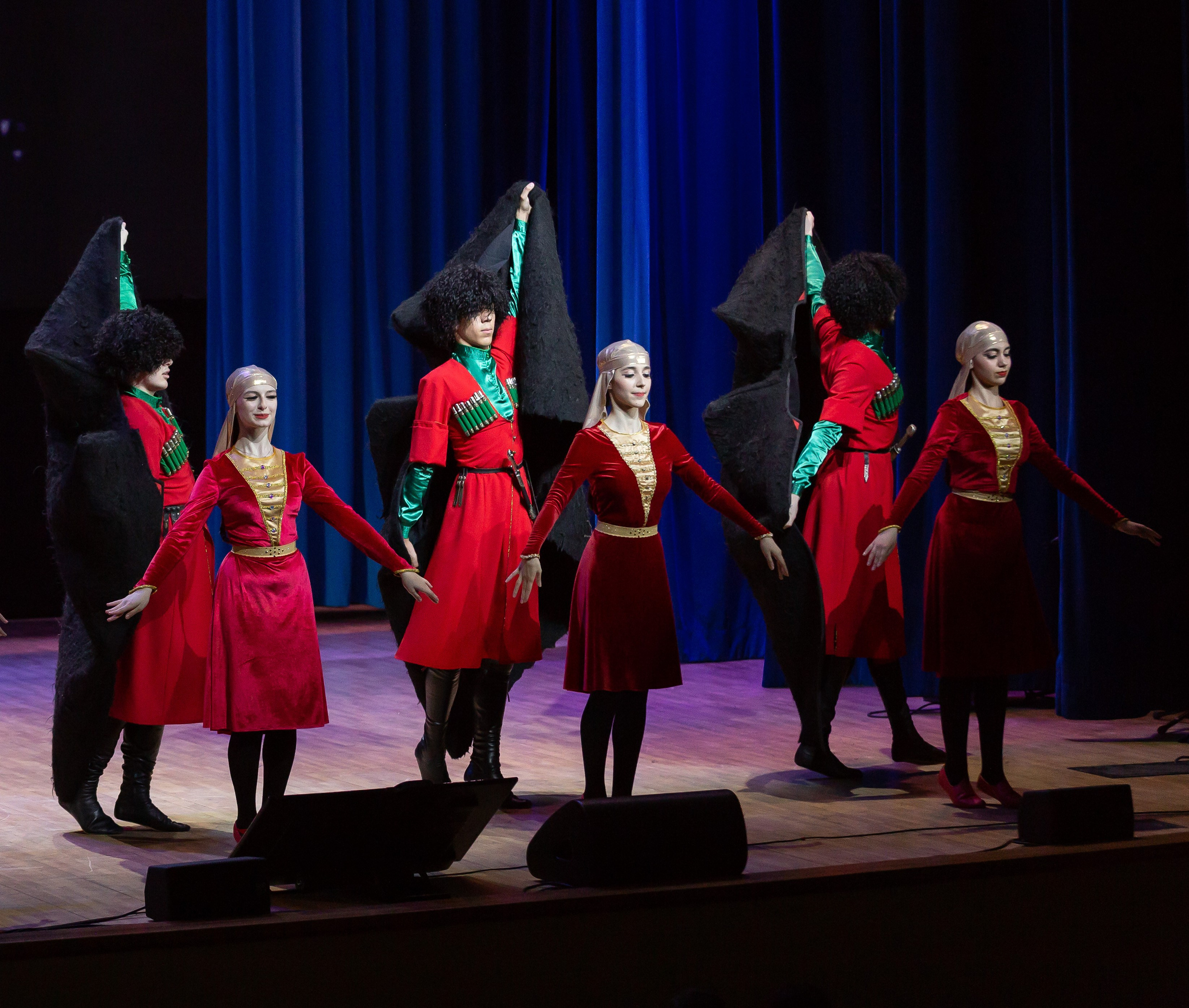 Юбилейный концерт танцевального коллектива «Адыги». Репортажный фотограф в Москве