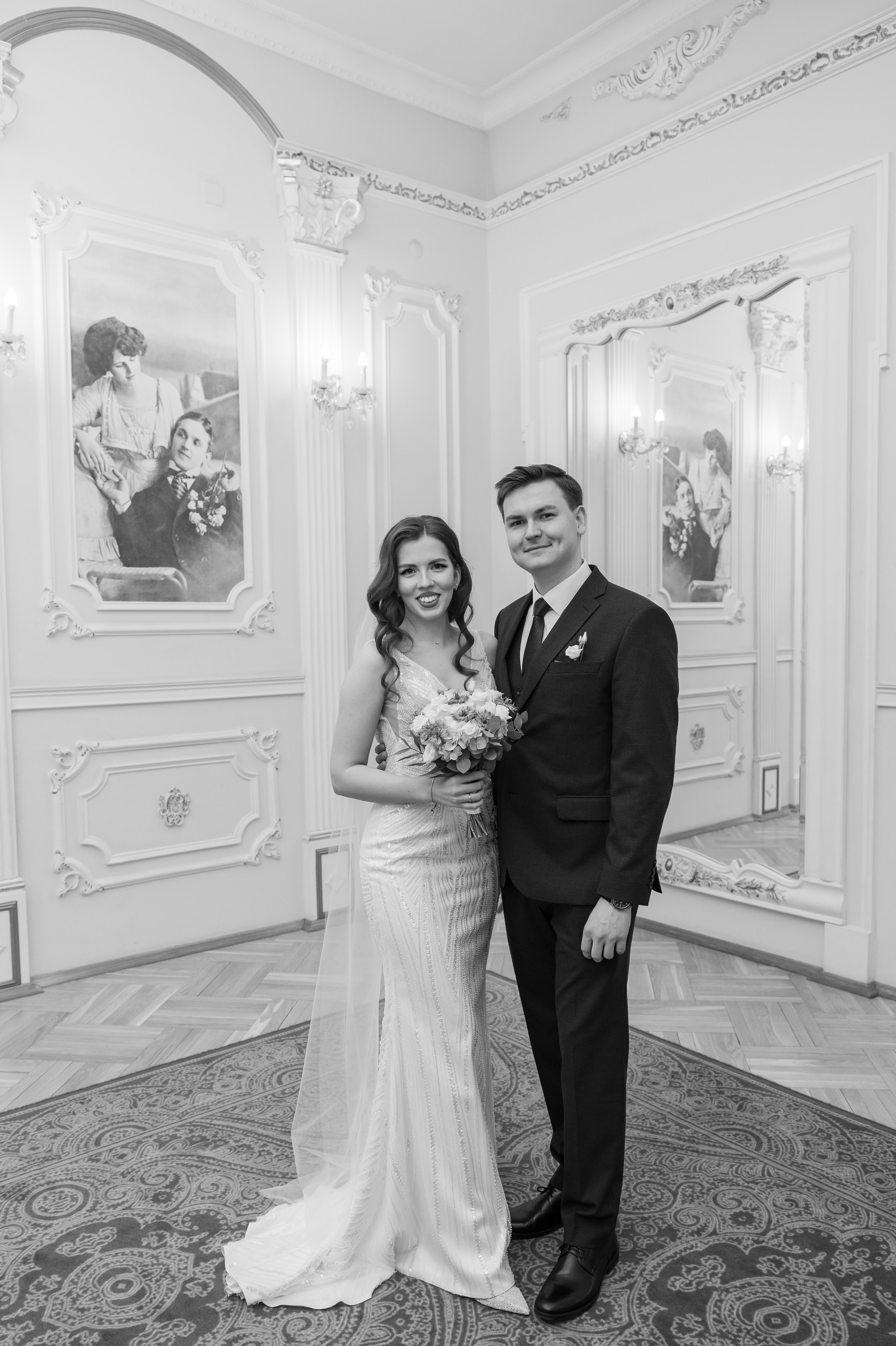 Даша и Дима, Грибоедовский ЗАГС. Свадебный и репортажный фотограф (Москва, Королев и другие)