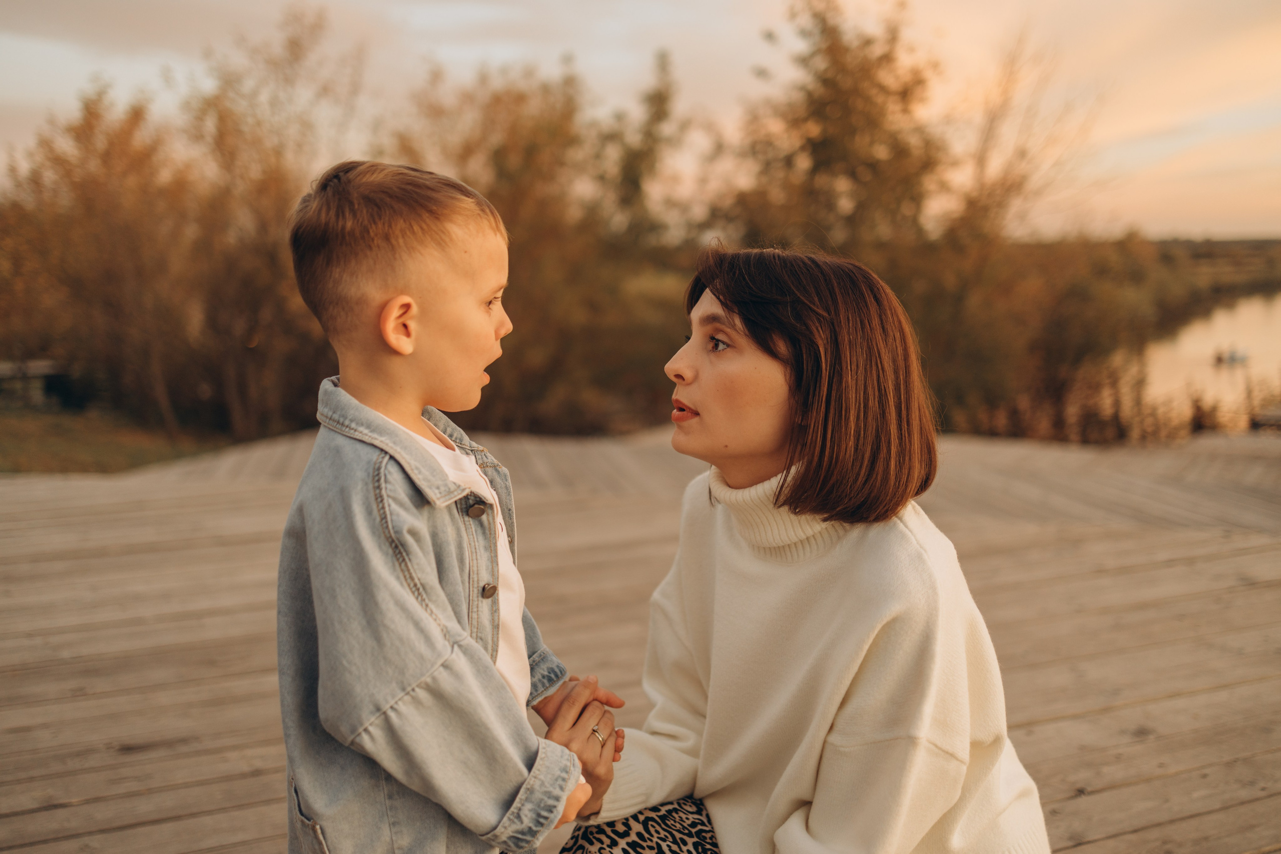 Сентябрьский вечер. Семейный и детский фотограф в Тюмени Вика Алленова