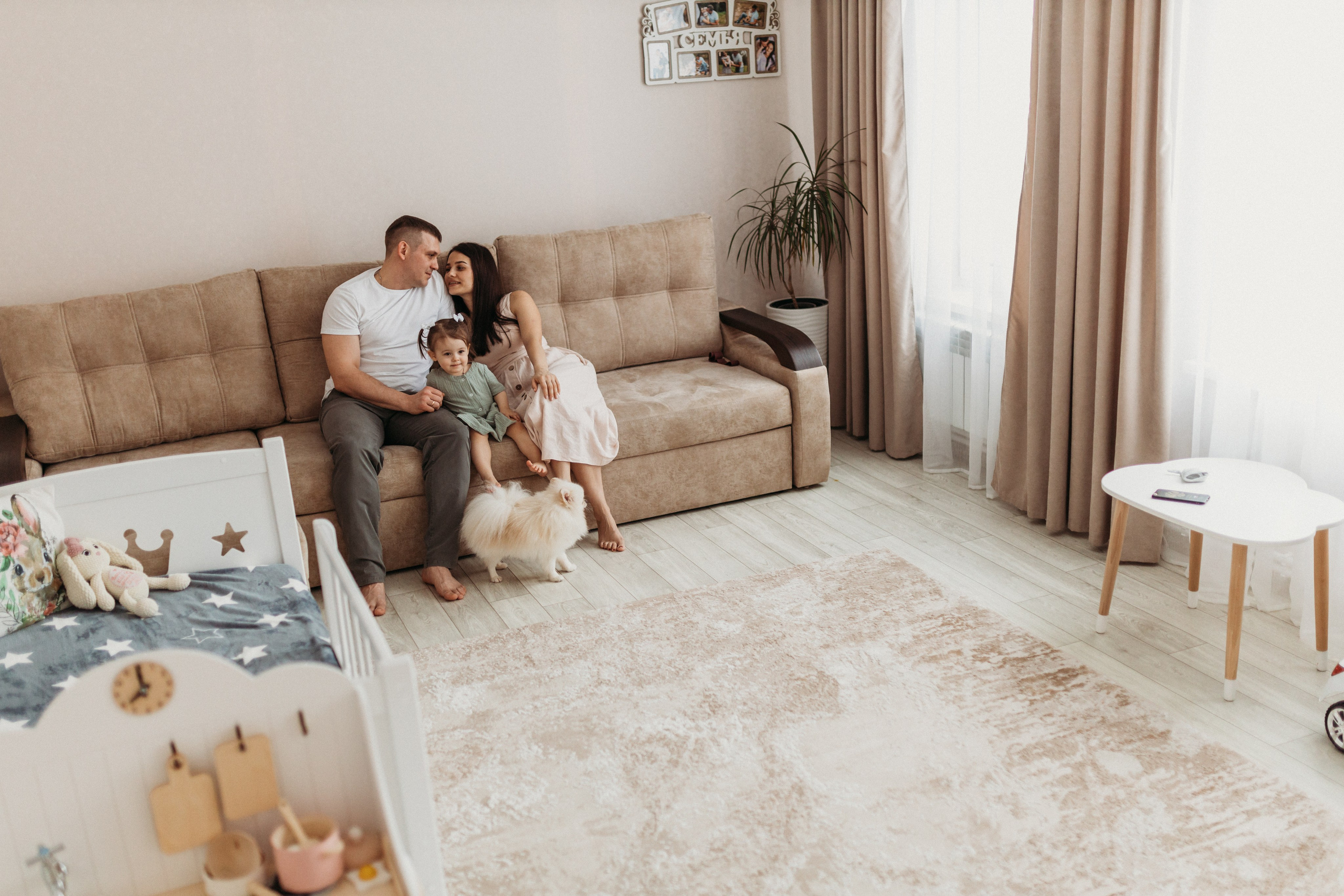 Домашняя фотосессия День Рождения Василисы. Фотограф Тверь. Свадебные, семейные, индивидуальные фотосессии