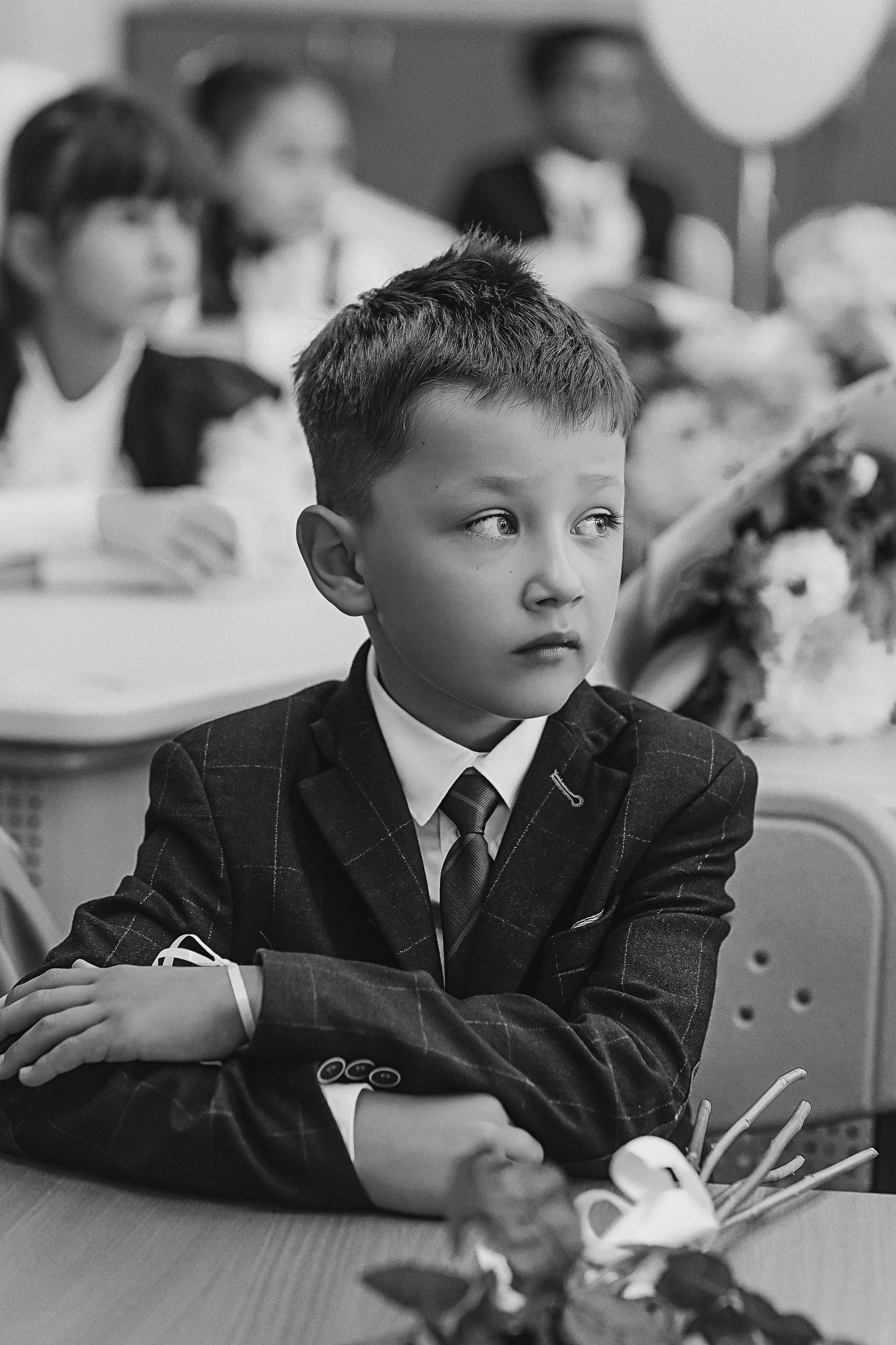 1 сентября линейка+кл час+портреты. Семейный фотограф Тюмень, фотограф на роды Салмина Мария