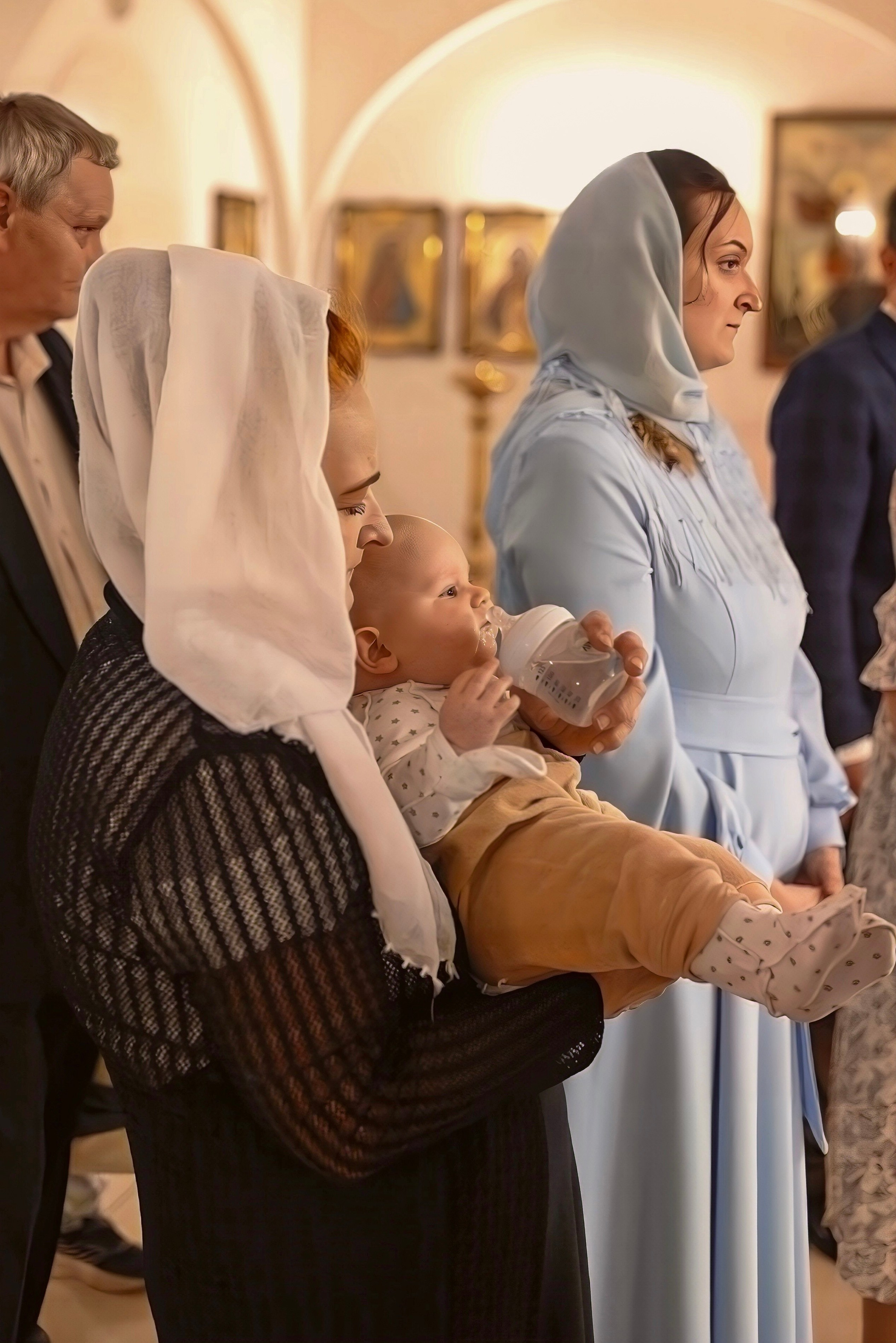 Крещение Бутово отец Андрей. Семейный и детский фотограф Москва