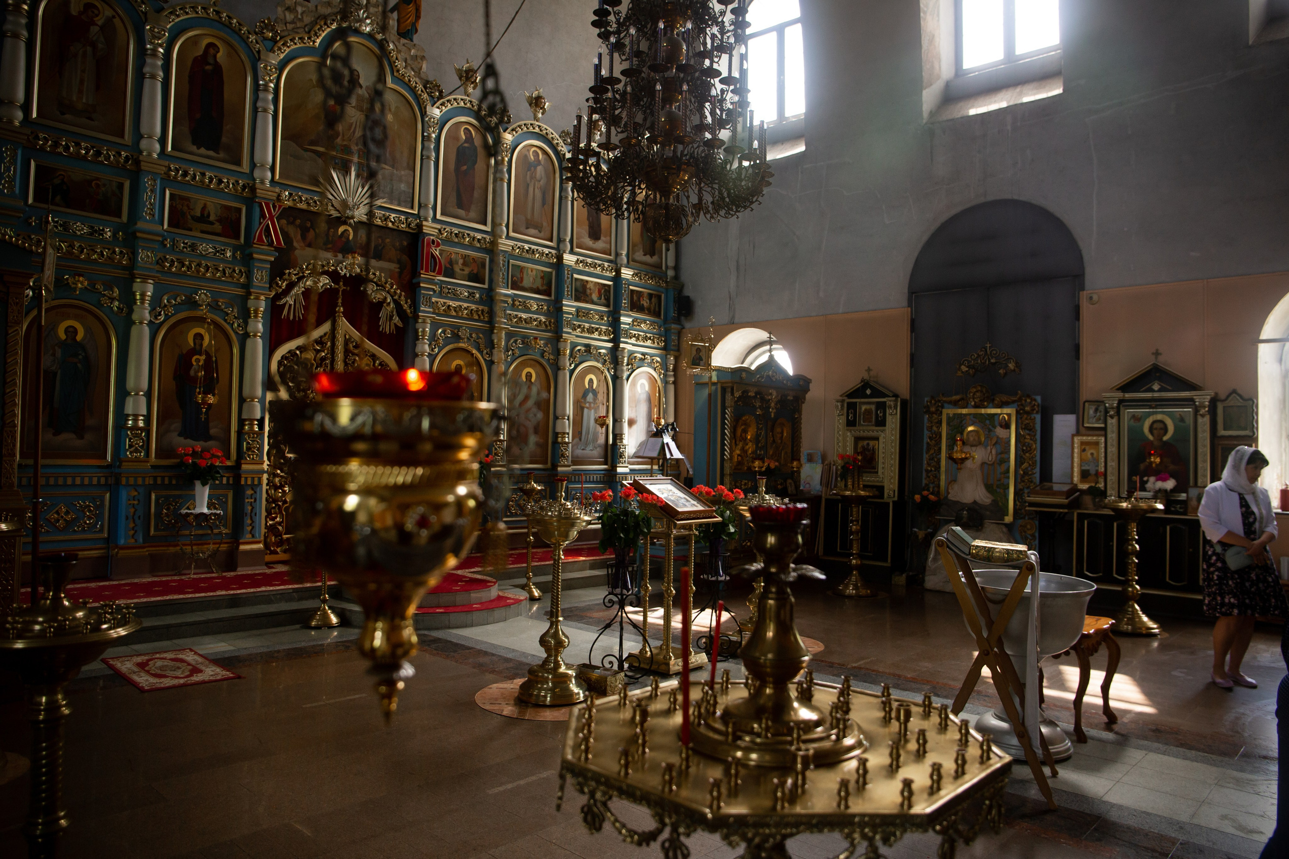Крещение Андрюши, Храм Покрова Пресвятой Богородицы в селе Жестылево. Фотограф Дмитров и МО Валентина Халикова