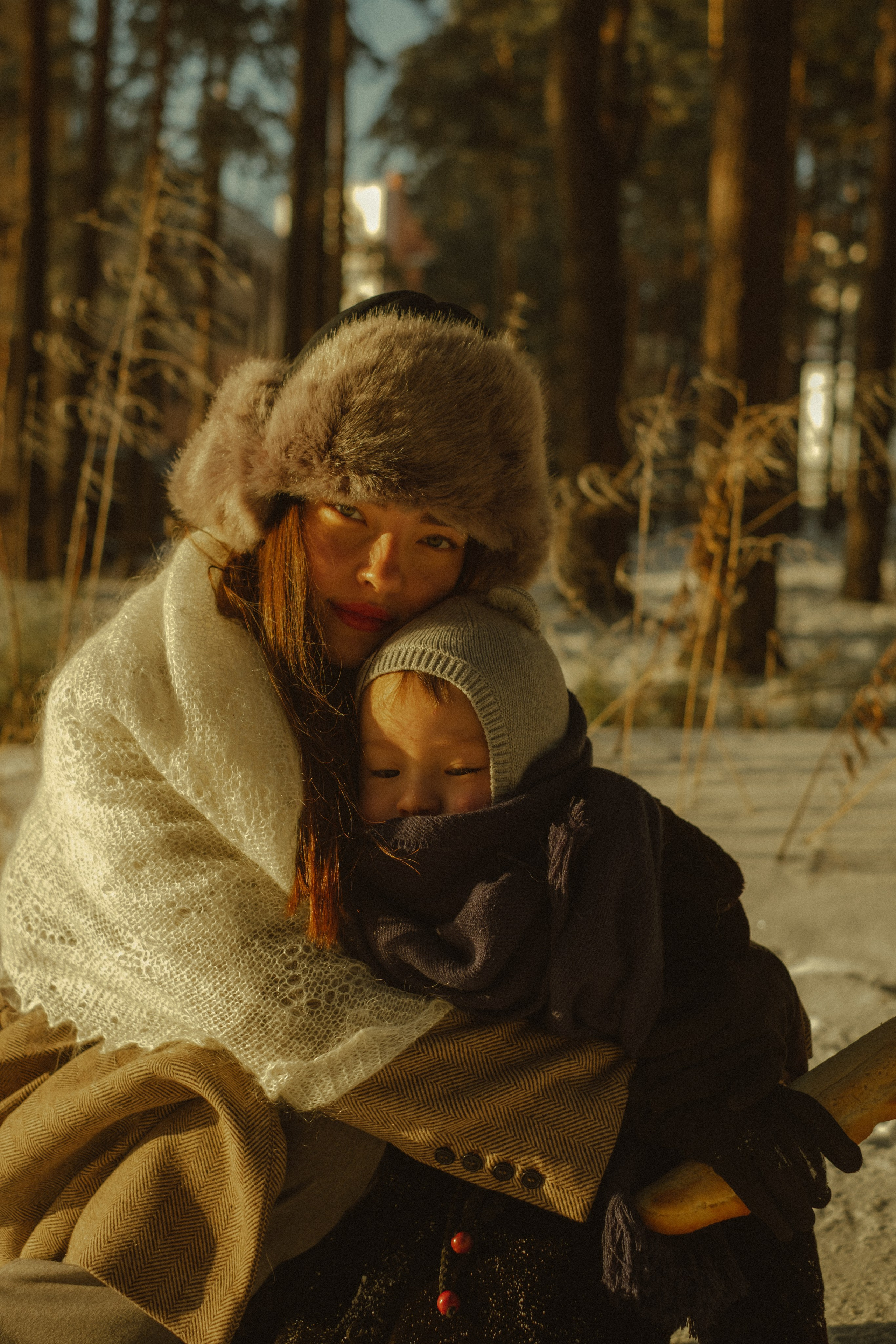 Ксюша, Том и Кирин | в стиле СССР. Фотограф в Новосибирске Диана Ильиных