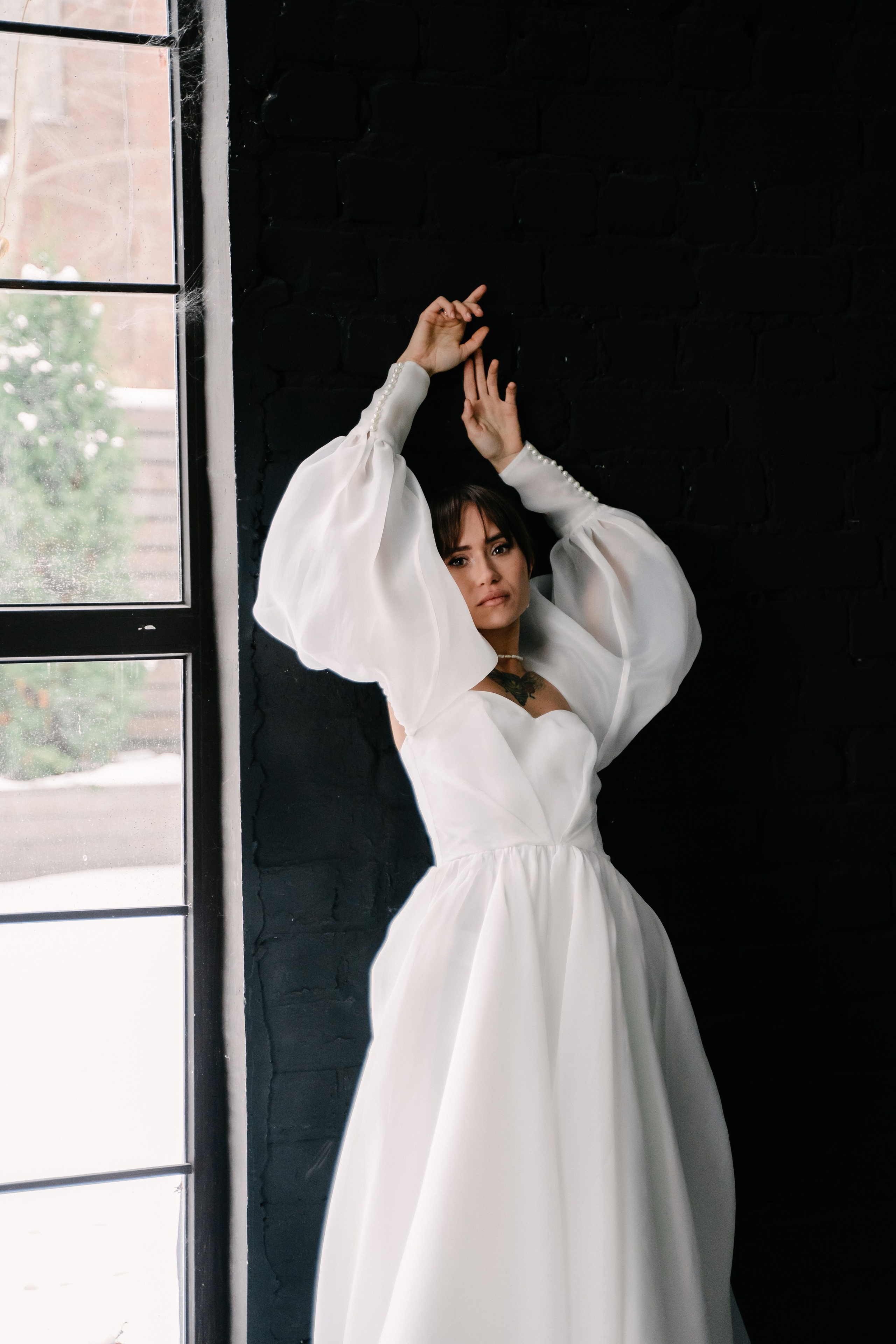 Свадебная фотосессия молодоженов в студии. Свадебный и семейный фотограф из Воронежа|Москвы Бубнова Екатерина